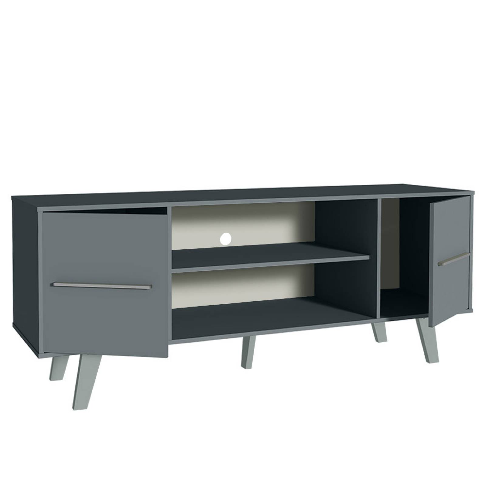 Mueble para Tv hasta 55 Pulgadas Madesa Copenhagen Gris