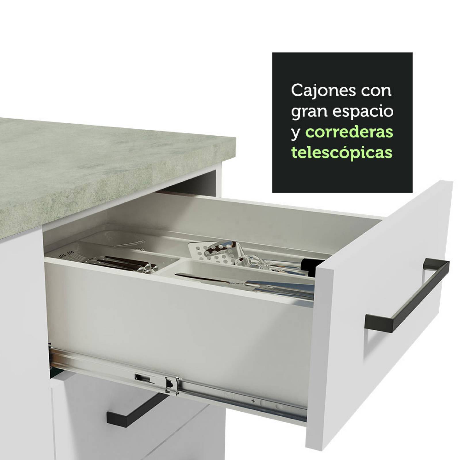 Mueble de Cocina Integral 350cm Agata Madesa 01