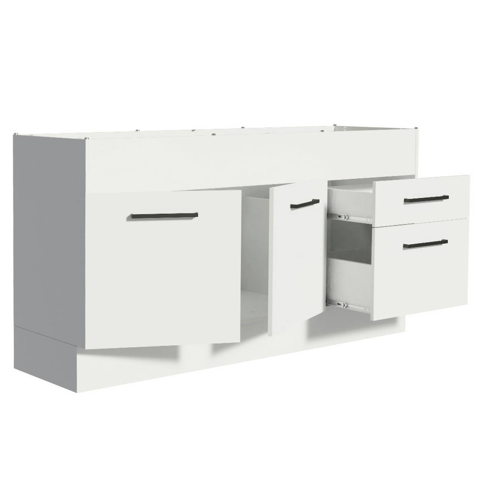 Mueble Inferior de Cocina Madesa Agata 150cm 2 Puertas y 2 Cajones BB