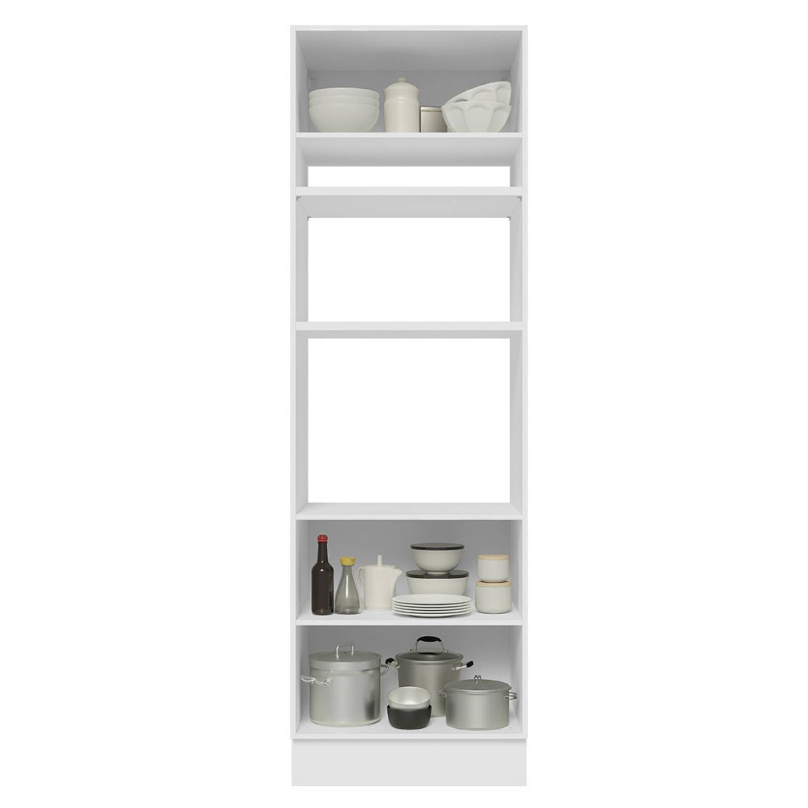 Mueble de Cocina para Horno y Microondas Madesa Glamy 70cm BB.