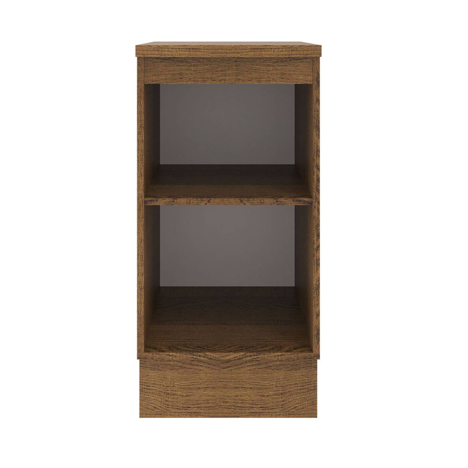 Mueble de Cocina Madesa Agata 40 cm 1 Puerta Blanco/Marrón
