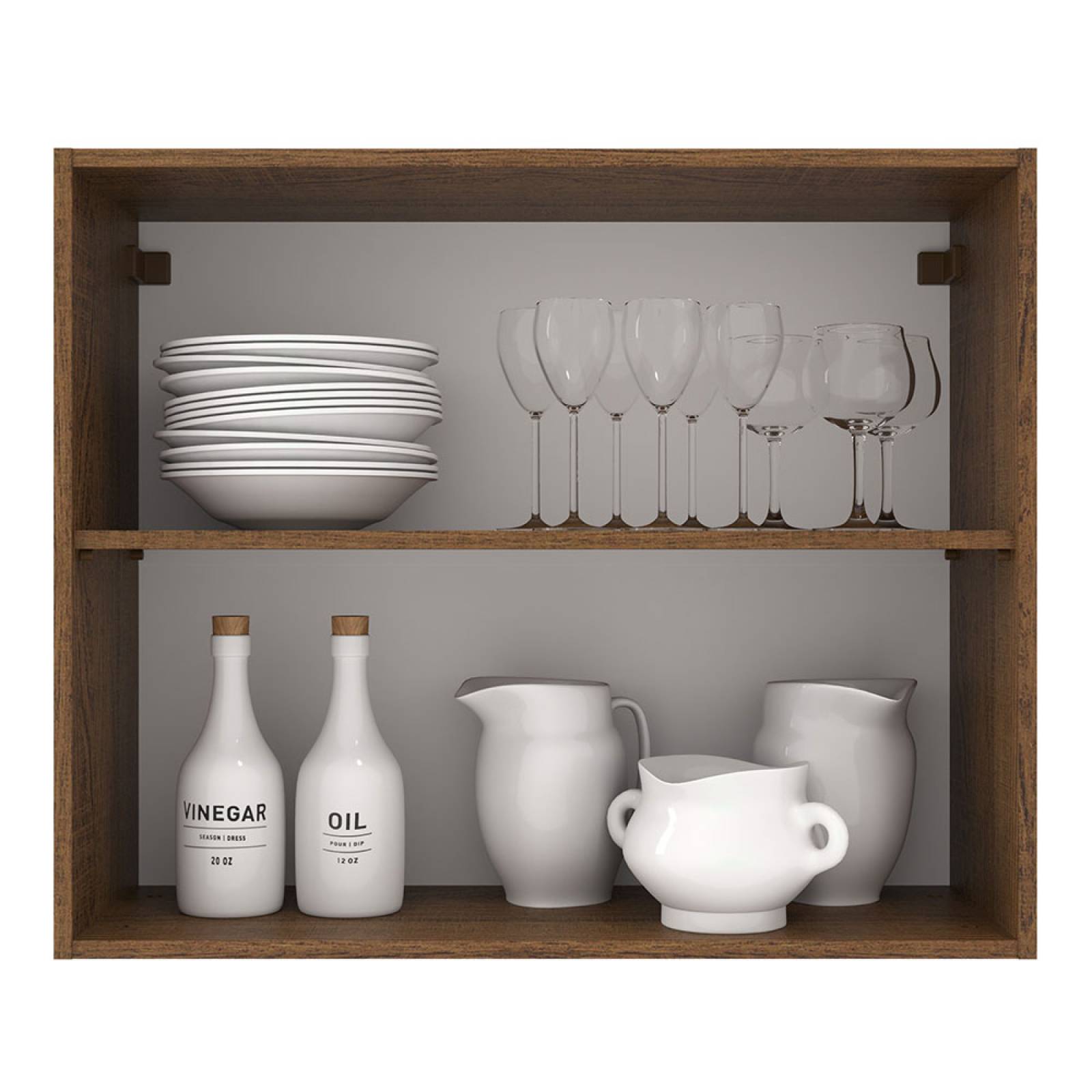 Alacena 80 cm 2 Puertas Agata Madesa.