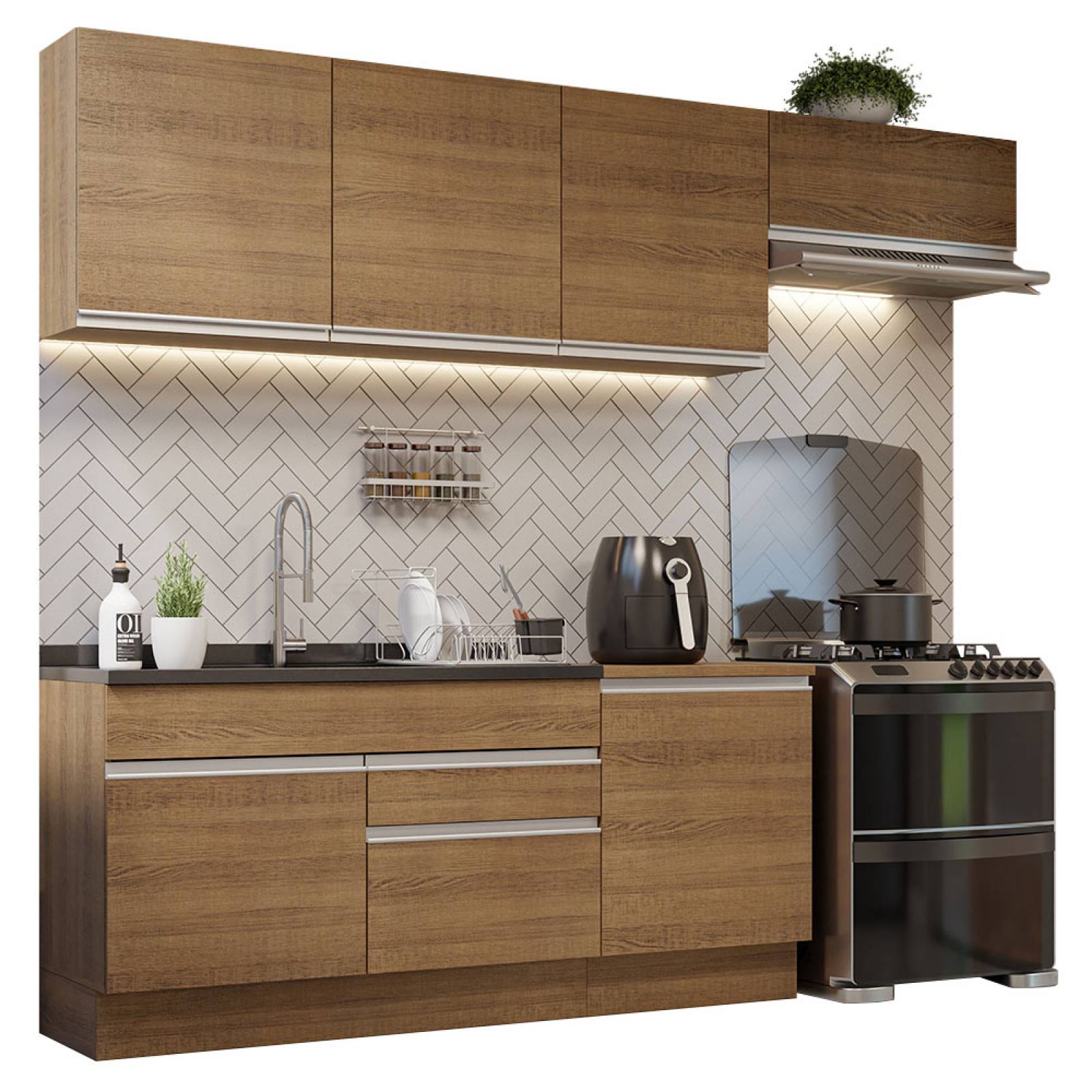 Cocina Integral 260cm Glamy Madesa 03.