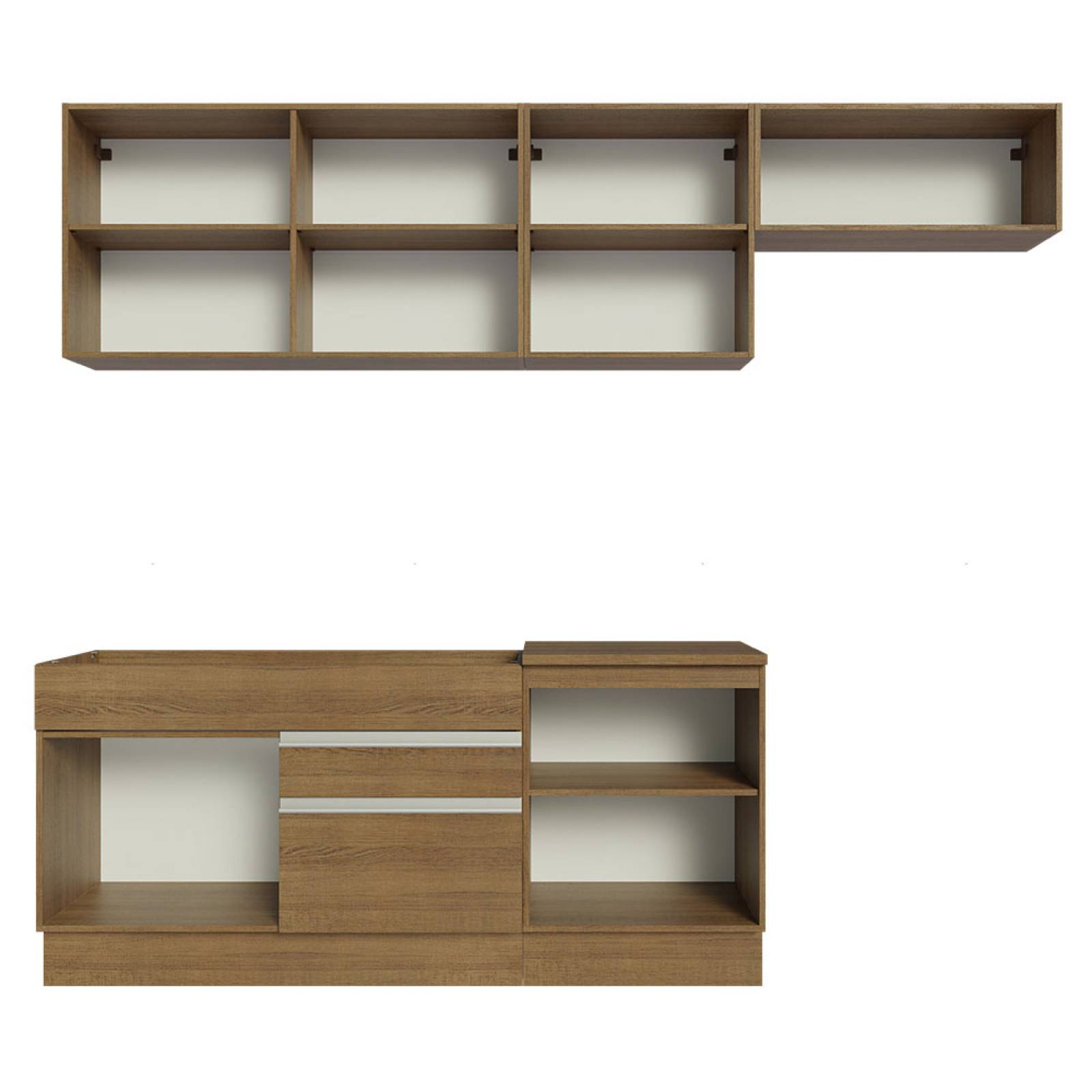 Cocina Integral 260cm Glamy Madesa 03.