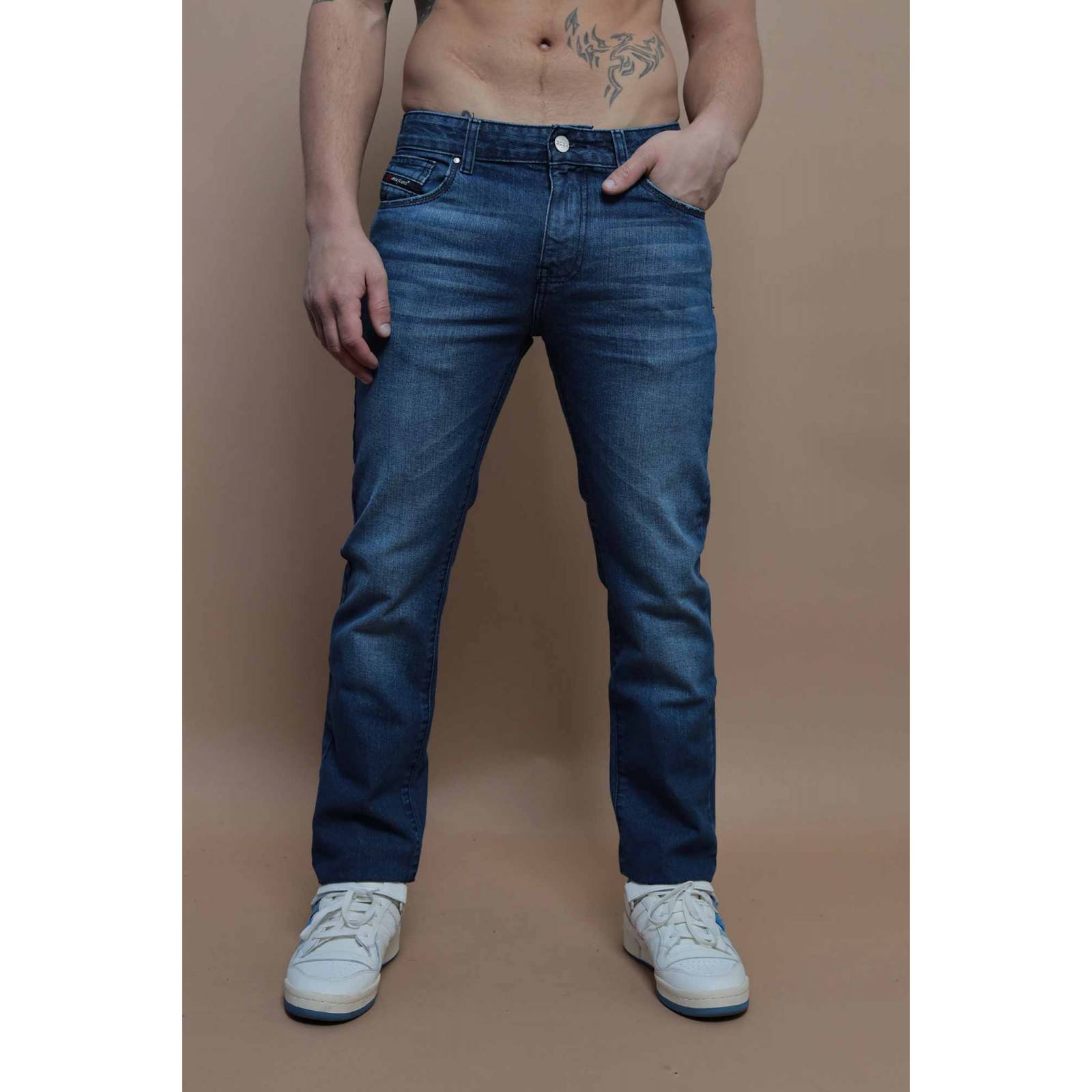 Pantalón de mezclilla Regular Fit para hombre