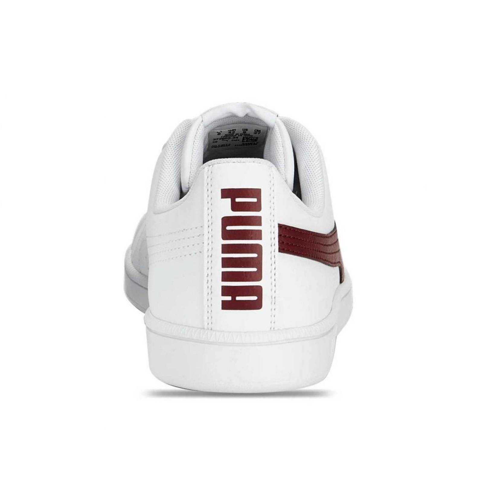 Tenis Puma Up Blanco con Vino 37260534 