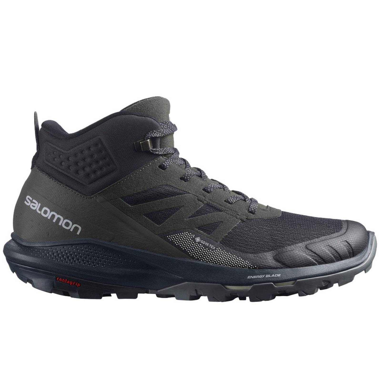 Botas Salomon Out Pulse Mid gtx Negro L41588800 