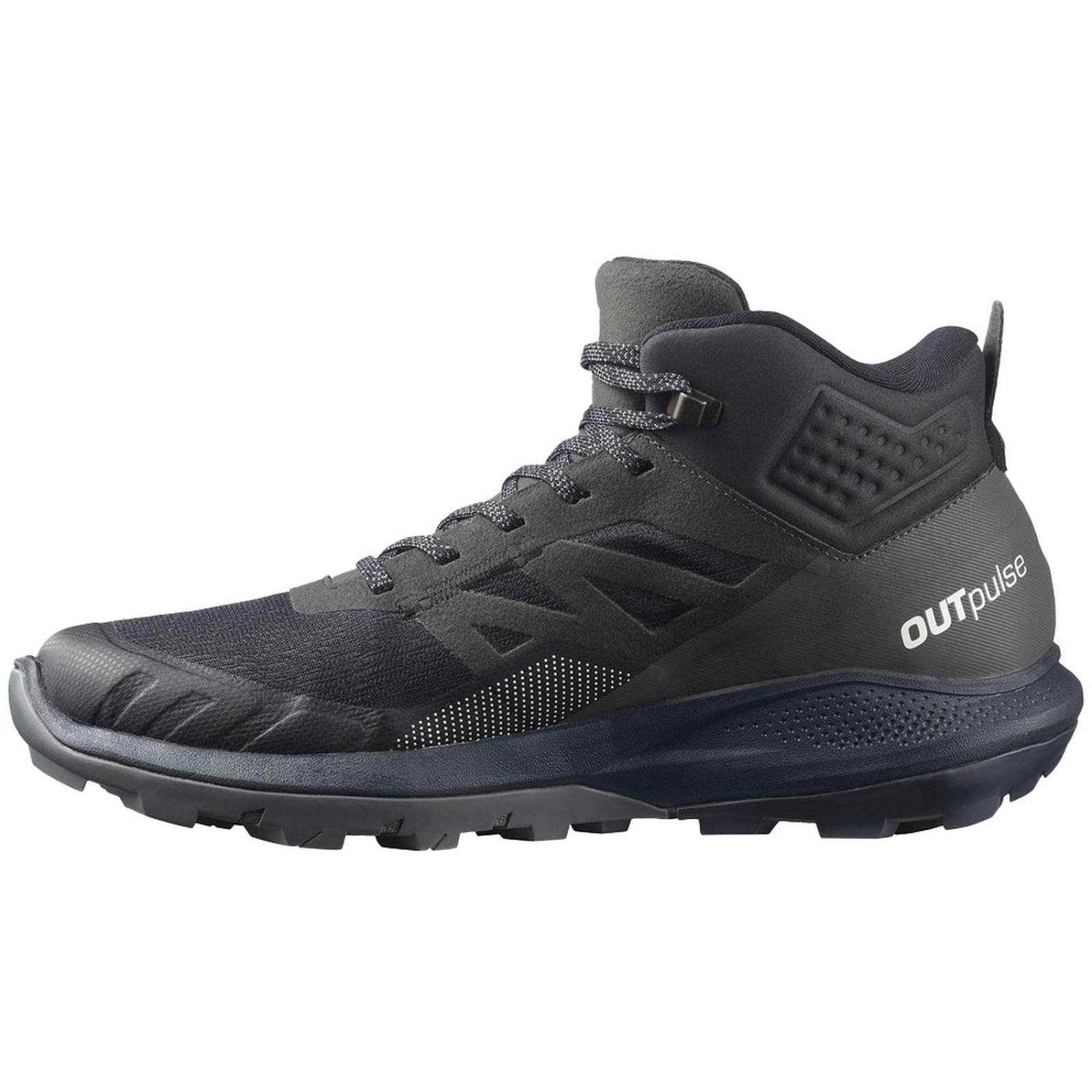 Botas Salomon Out Pulse Mid gtx Negro L41588800 