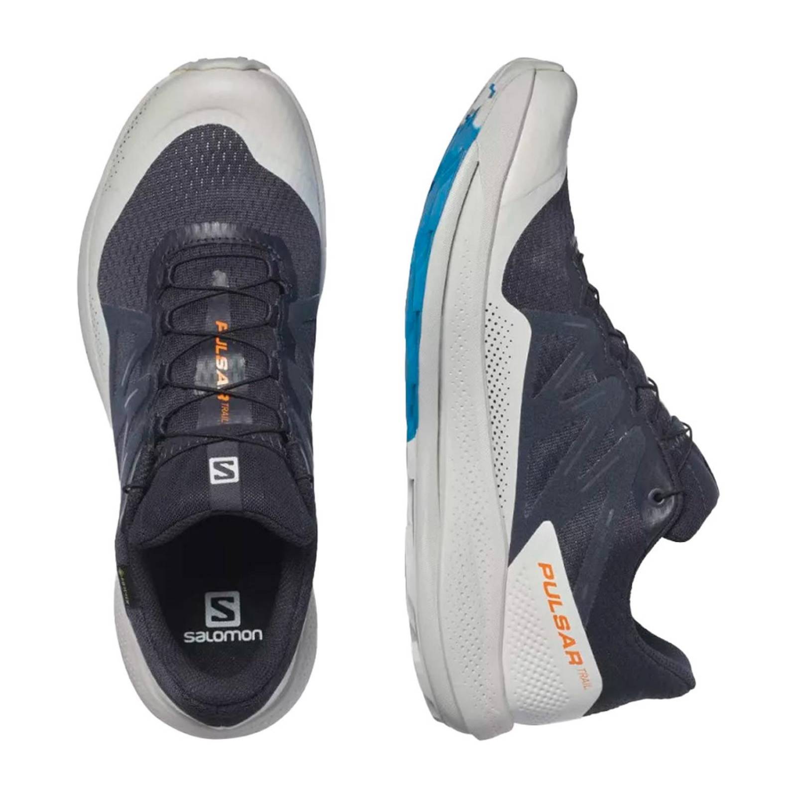 Tenis Salomon Trail Running Pulsar Trail GTX Azul caballero L41749900 