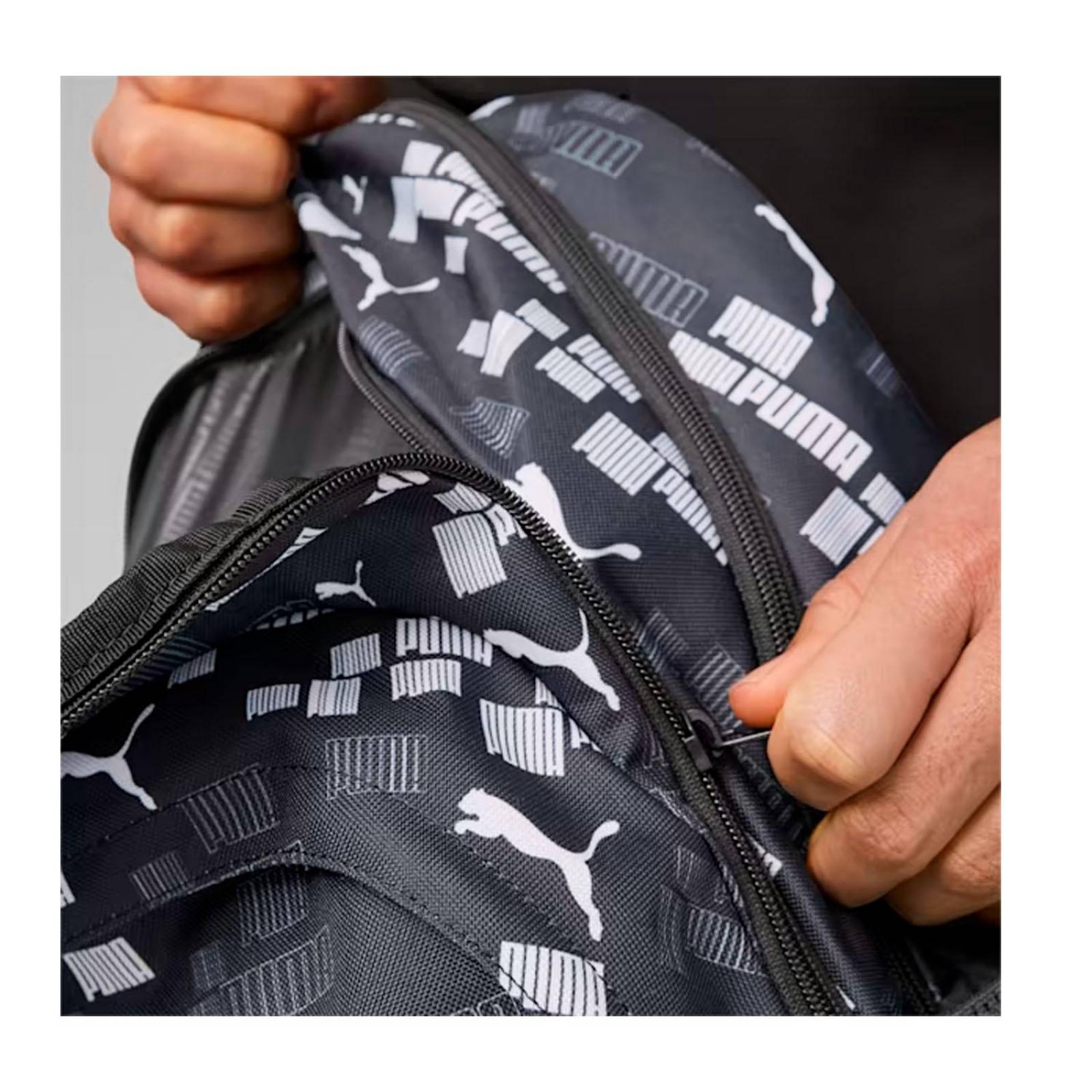 Mochila Puma Academy Gris 07913320 