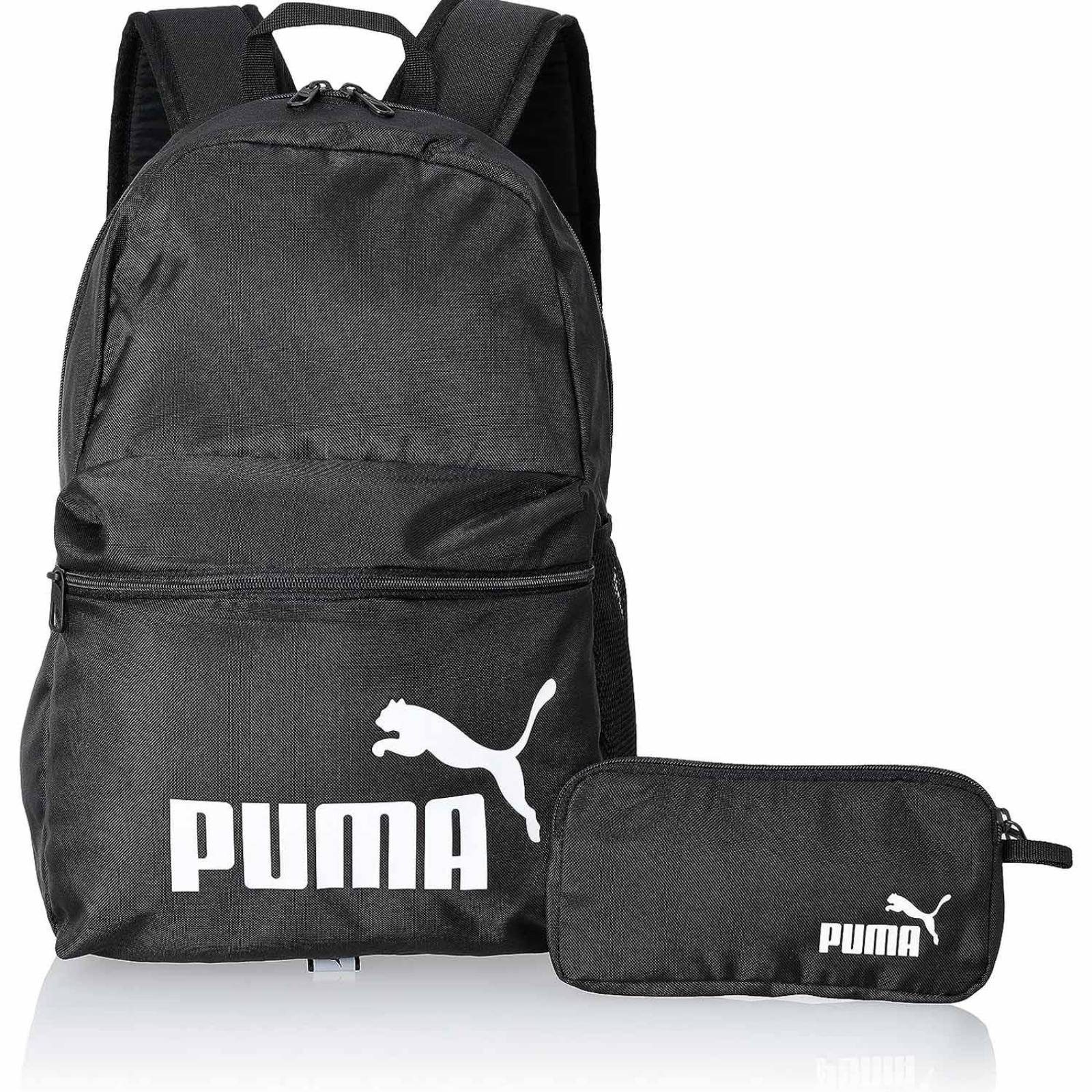 Mochila con Lapicera Puma Phase Negro 07994601 