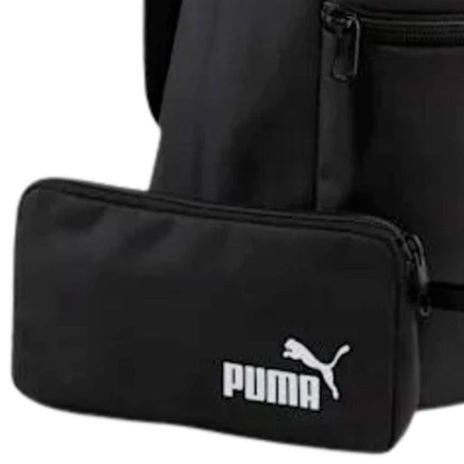 Mochila con Lapicera Puma Phase Negro 07994601 