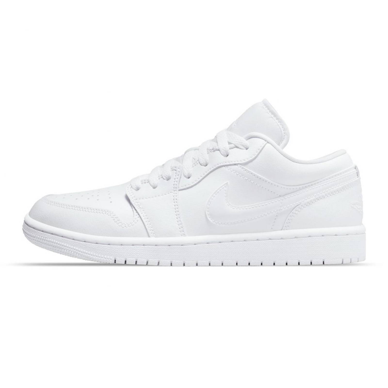 Tenis Air Jordan 1 Low Triple White 553558136 