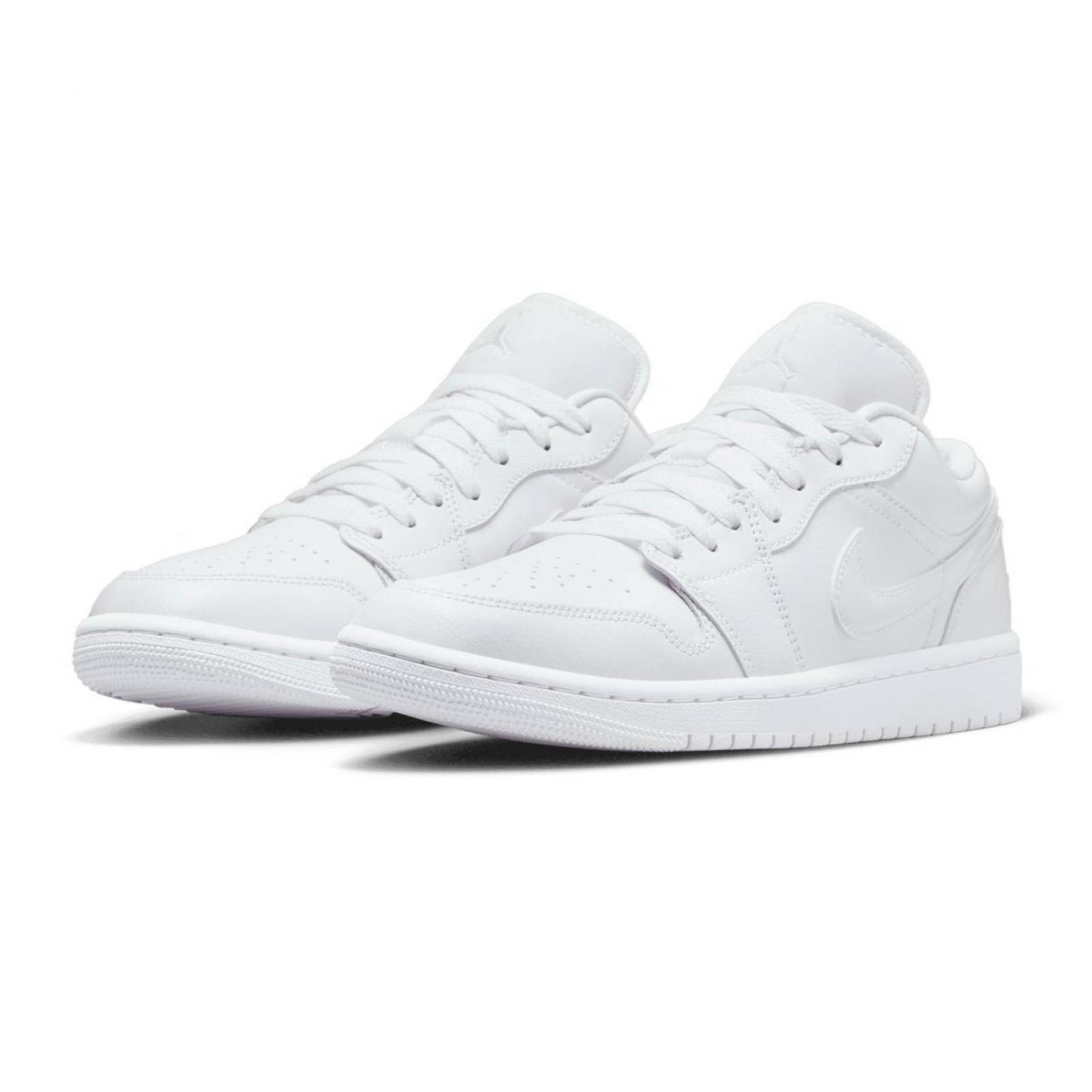 Tenis Air Jordan 1 Low Triple White 553558136 