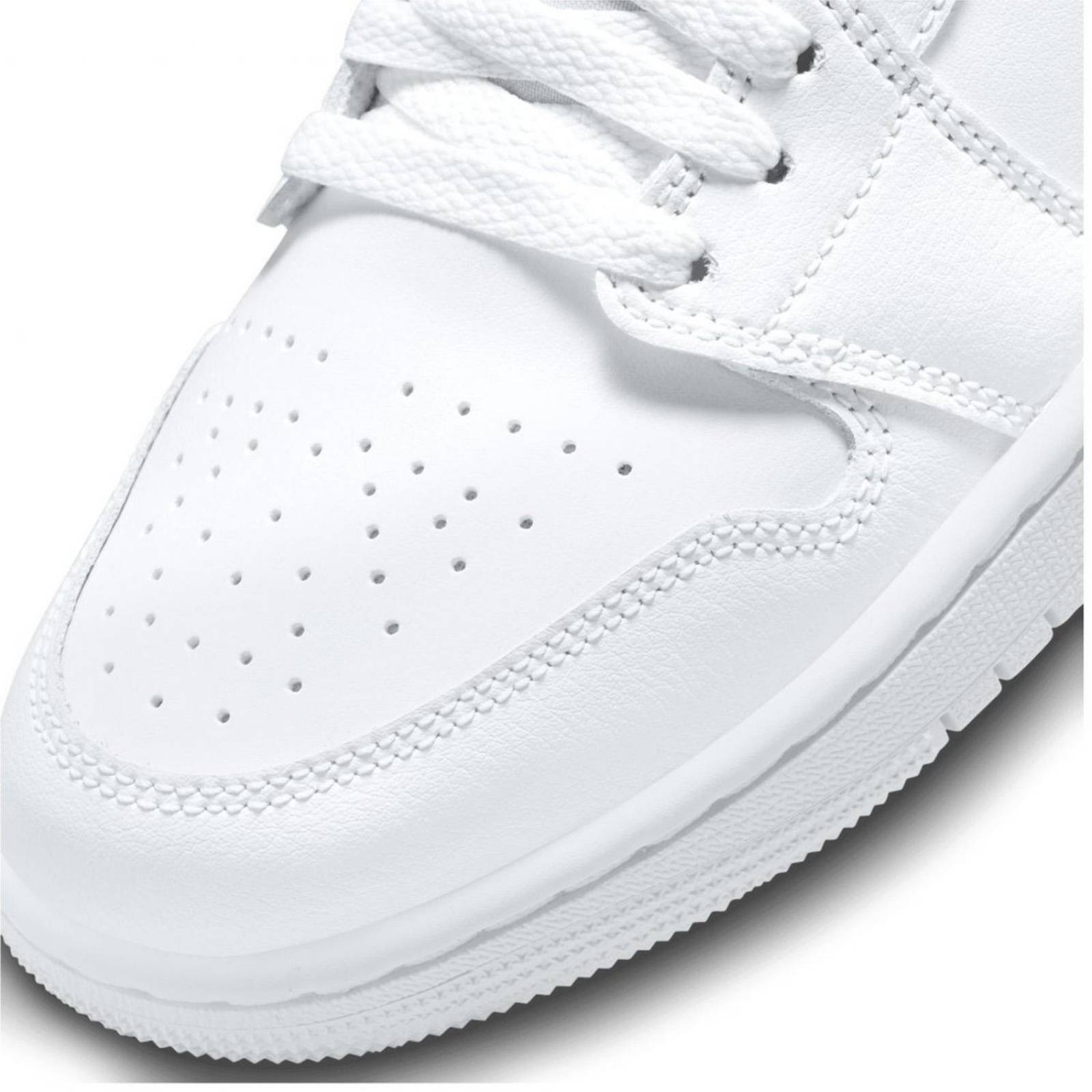Tenis Air Jordan 1 Low Triple White 553558136 