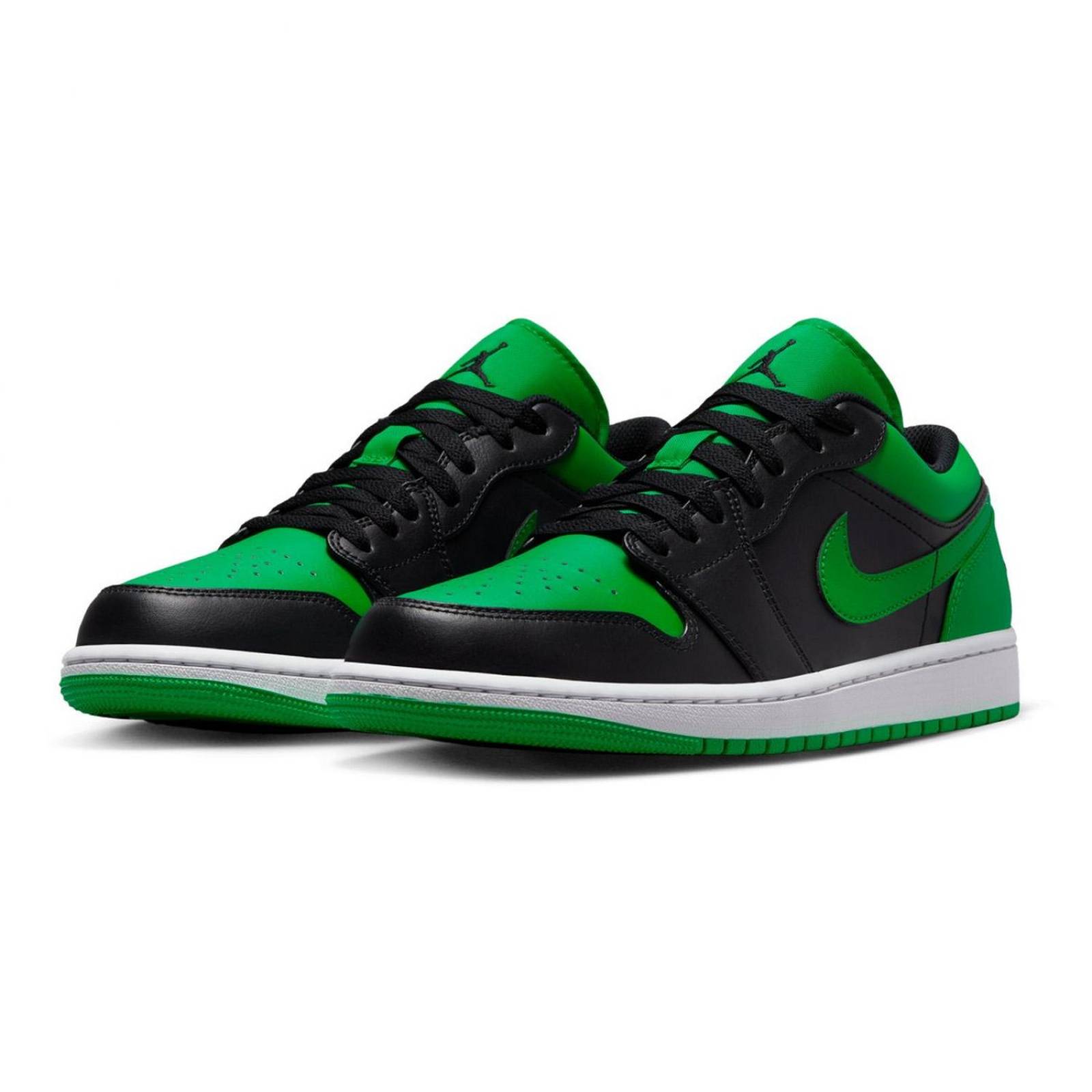 Tenis Air Jordan 1 Low Lucky Green 553558065 