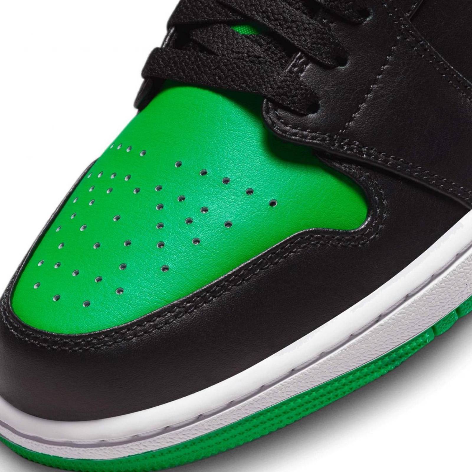 Tenis Air Jordan 1 Low Lucky Green 553558065 