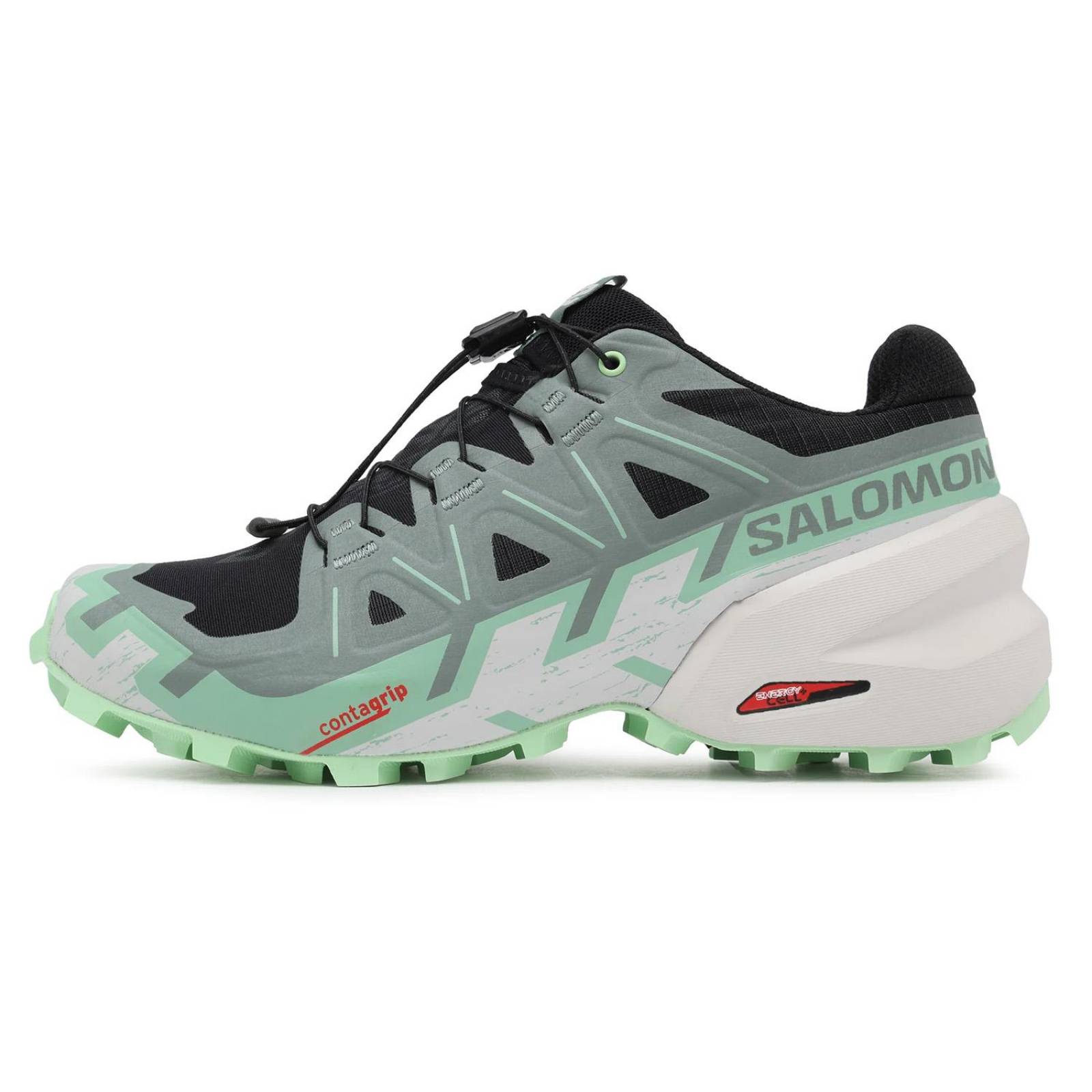 Tenis Dama Salomon Speedcross 6 L47301300 Green Ash 