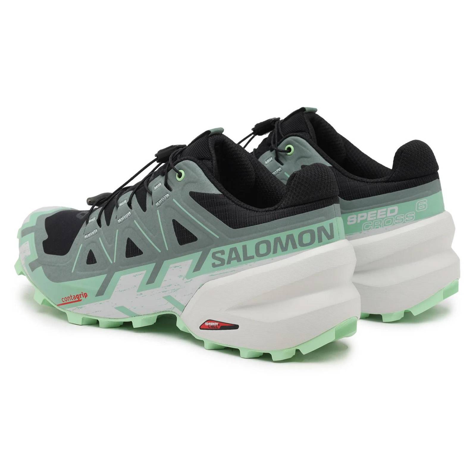Tenis Dama Salomon Speedcross 6 L47301300 Green Ash 