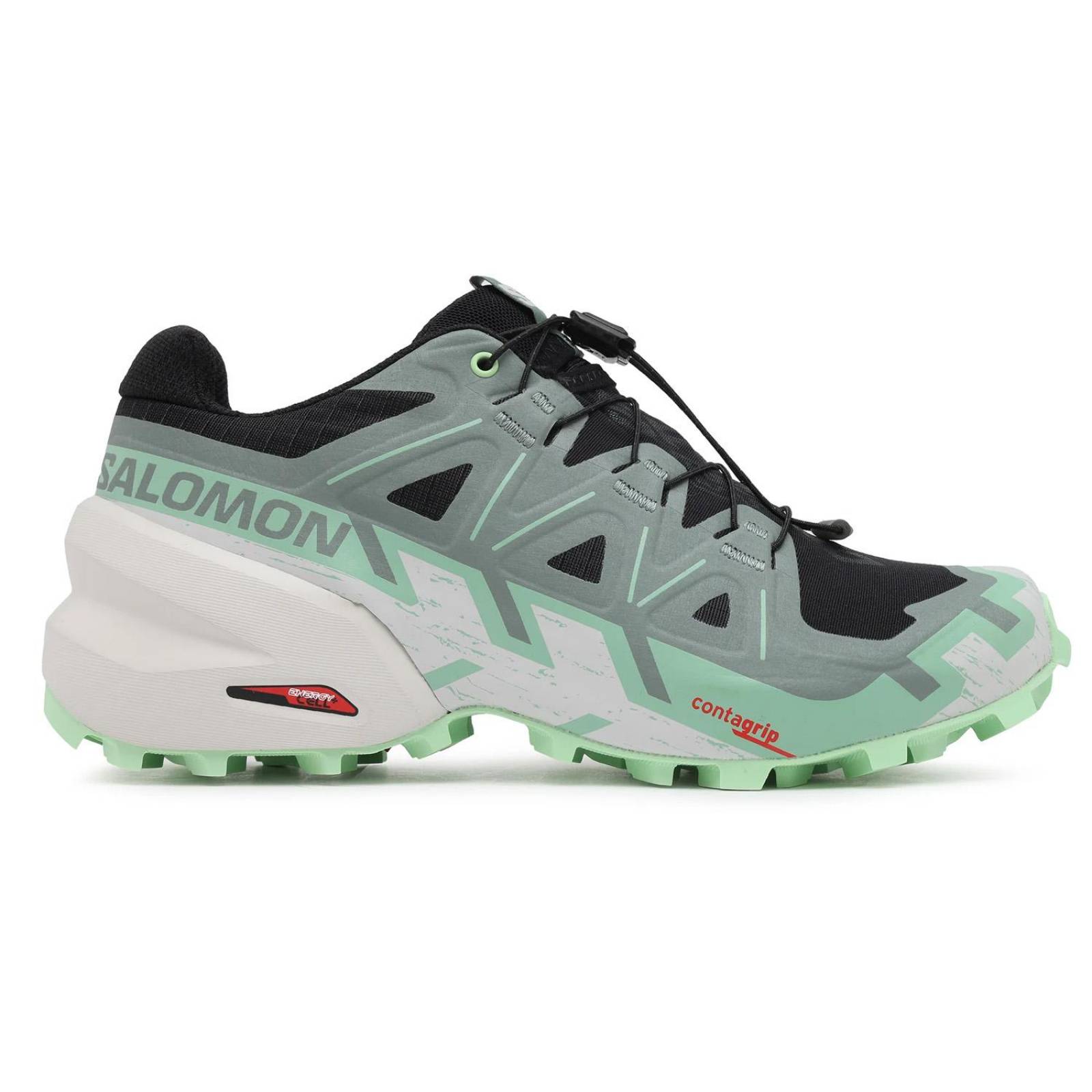 Tenis Dama Salomon Speedcross 6 L47301300 Green Ash 