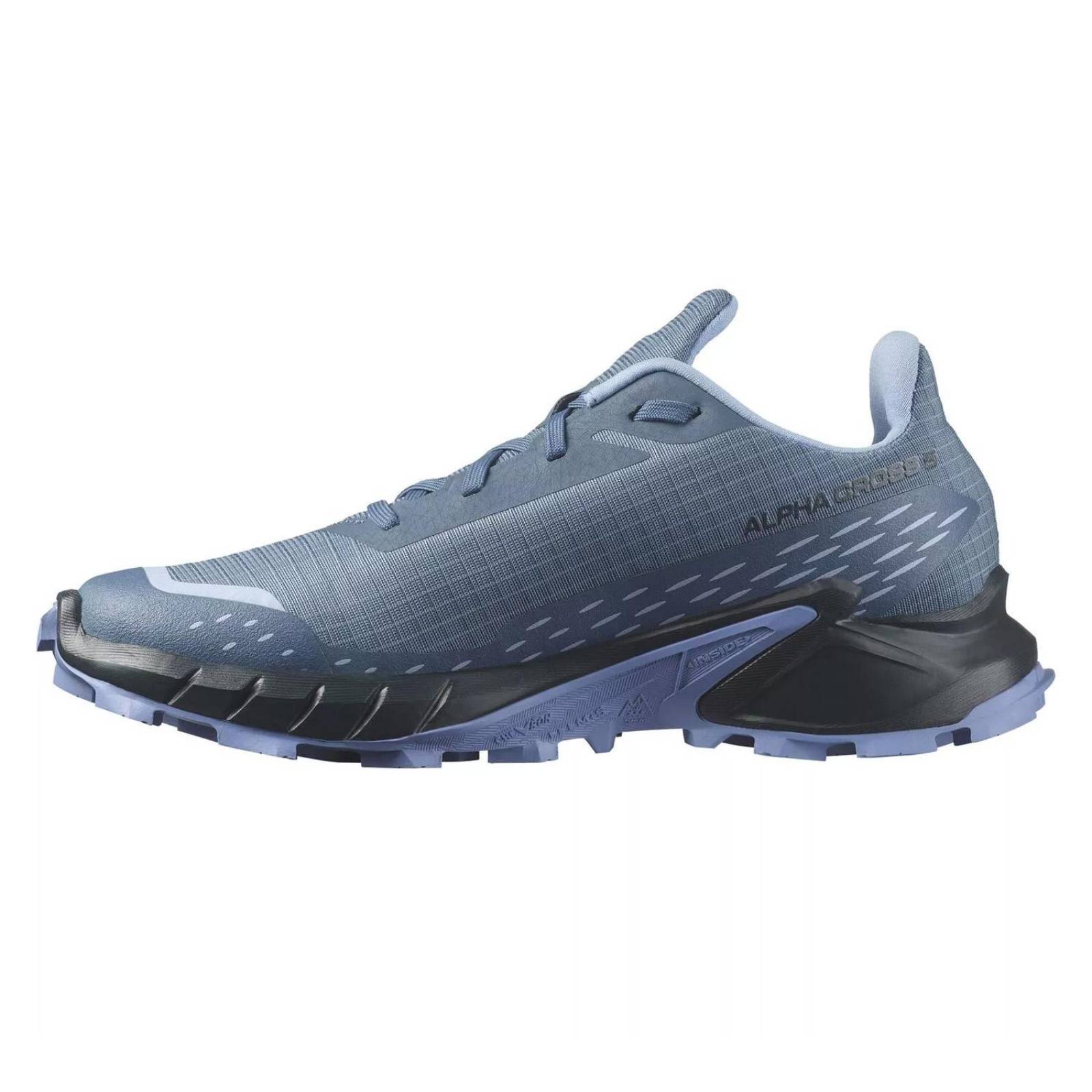 Tenis Salomon Dama Carbon Blue Alphacross 5 W L47313500 