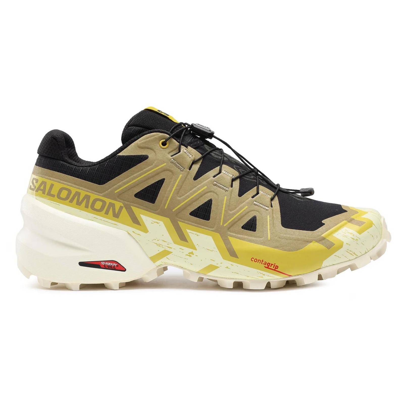 Tenis Salomon Caballero Transparent Yellow Speedcross 6 L47301500 