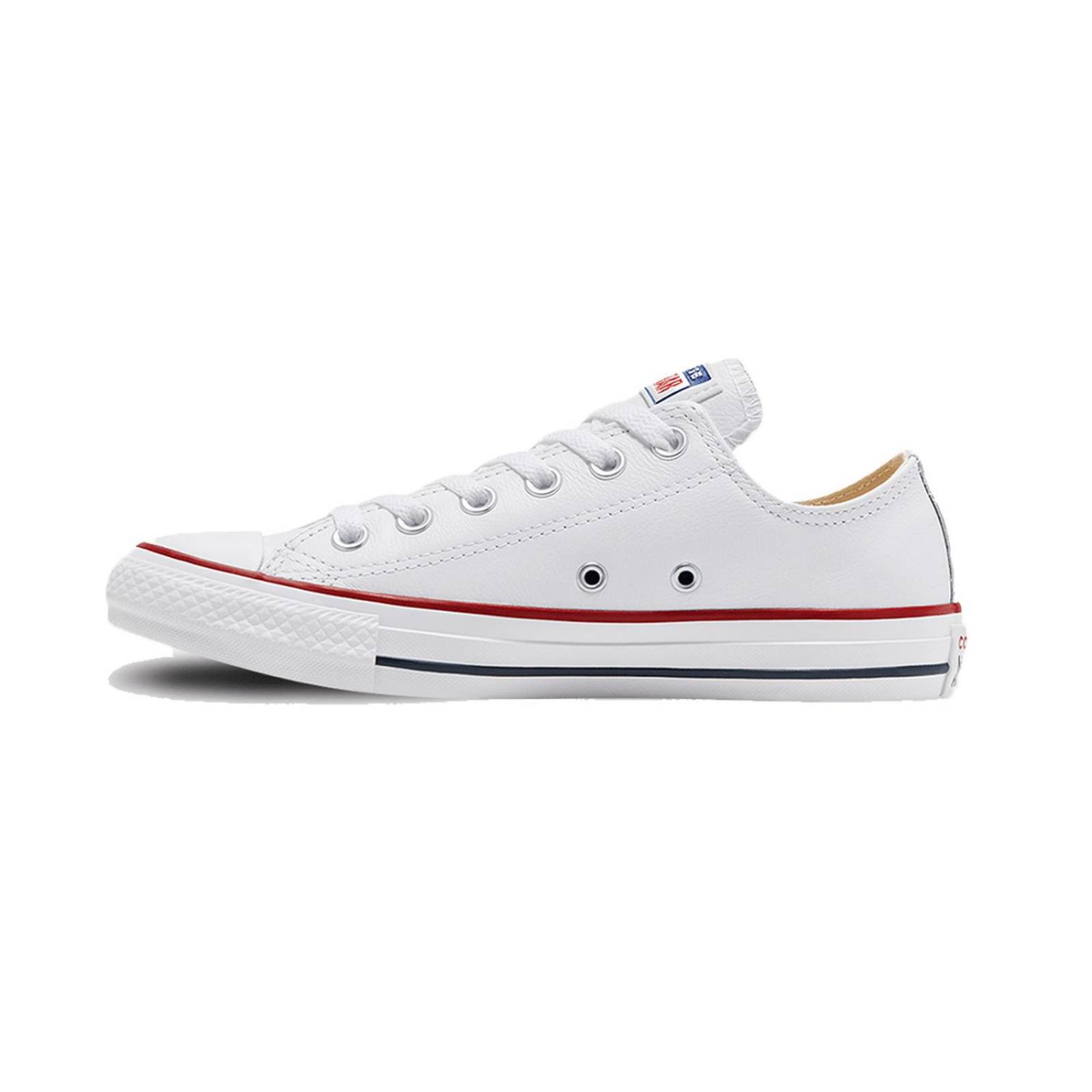 Tenis Converse Chuck Taylor All Star Blancos en Choclo de Piel 132173C 