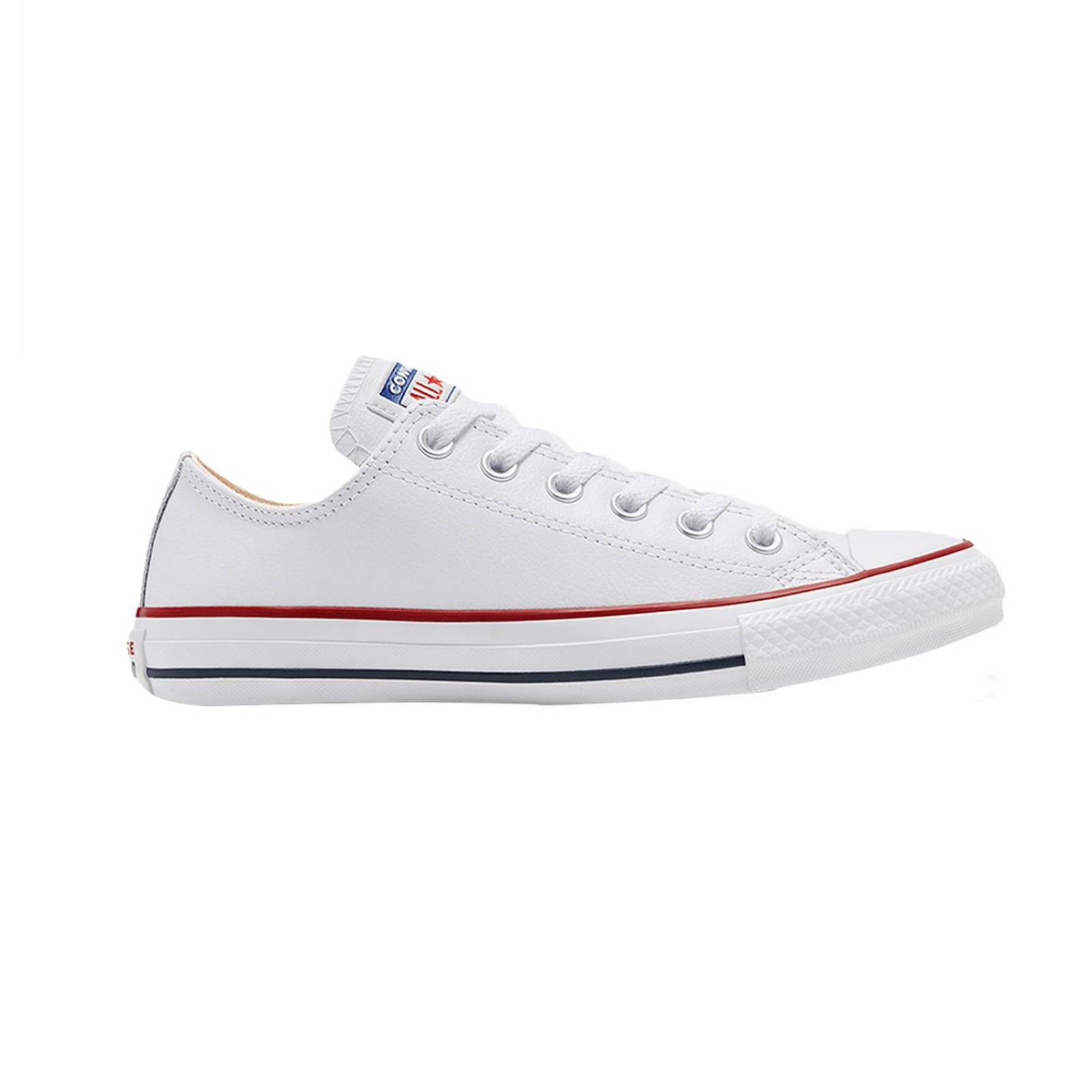 Tenis Converse Chuck Taylor All Star Blancos en Choclo de Piel 132173C 