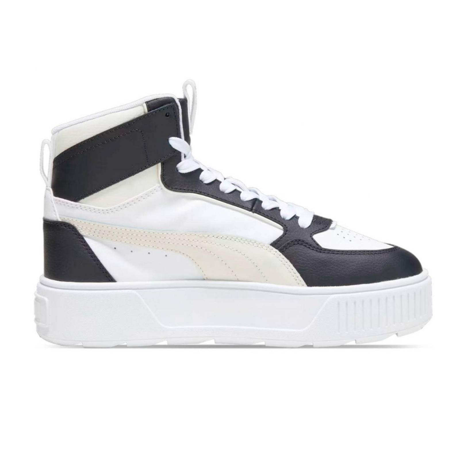 Tenis Puma Karmen Rebelle Mid Blanco/Negro Mujer 38721311 