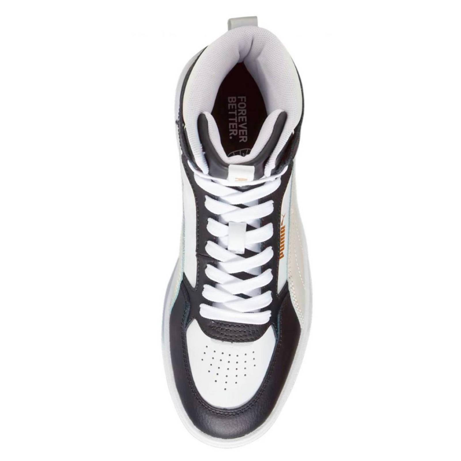 Tenis Puma Karmen Rebelle Mid Blanco/Negro Mujer 38721311 
