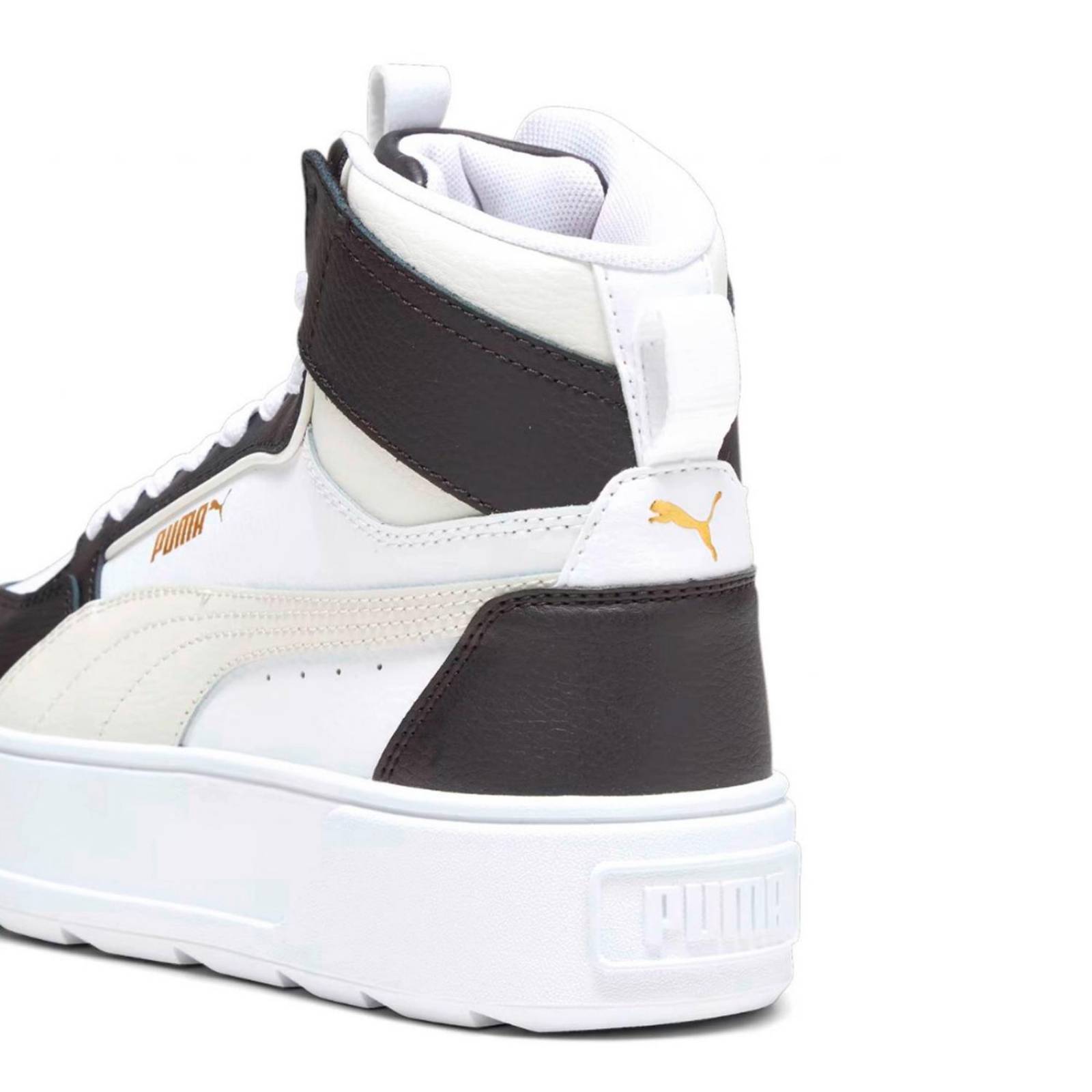 Tenis Puma Karmen Rebelle Mid Blanco/Negro Mujer 38721311 