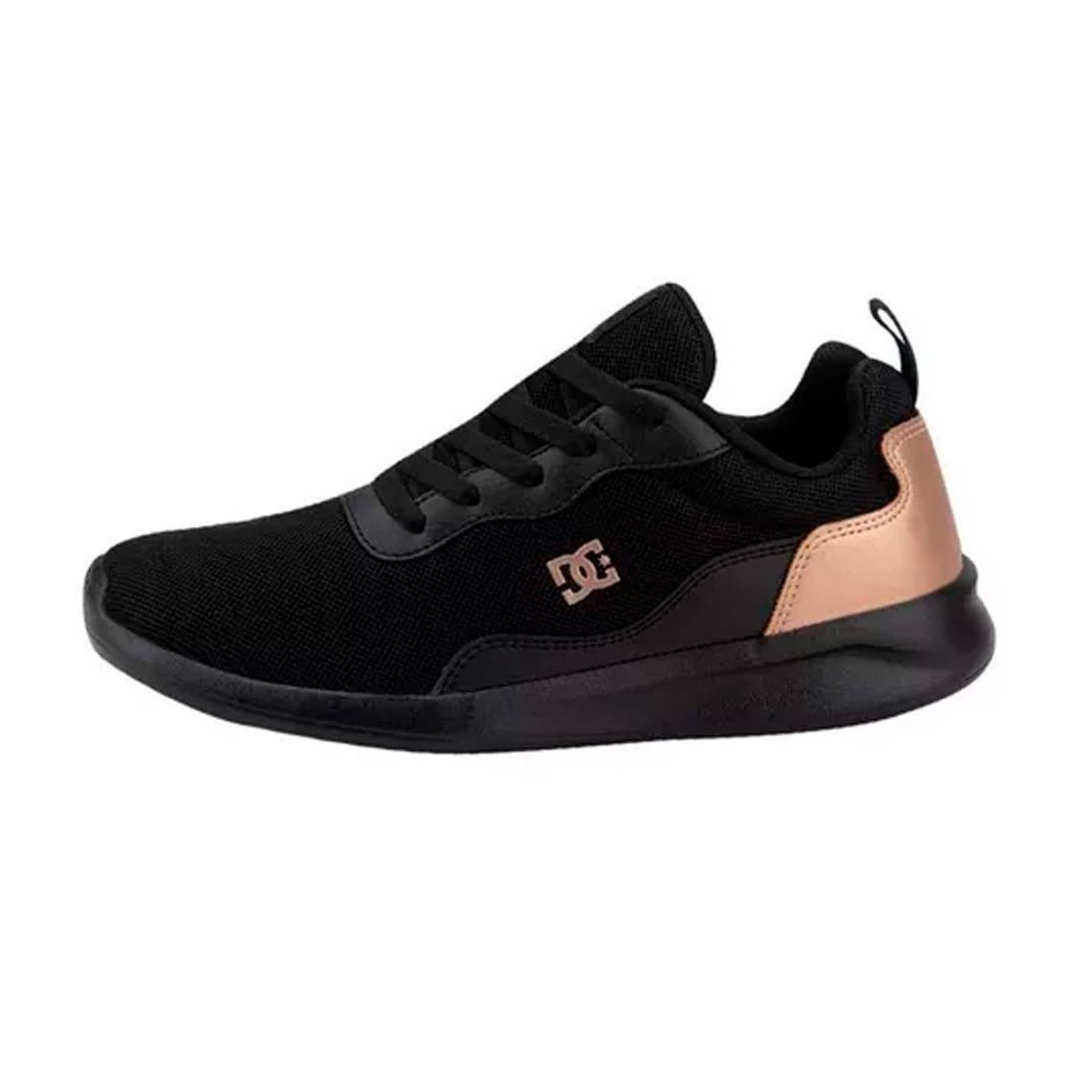 Tenis Dc Shoes Midway 2 SN Negro/Rosa Mujer S700097BMK 