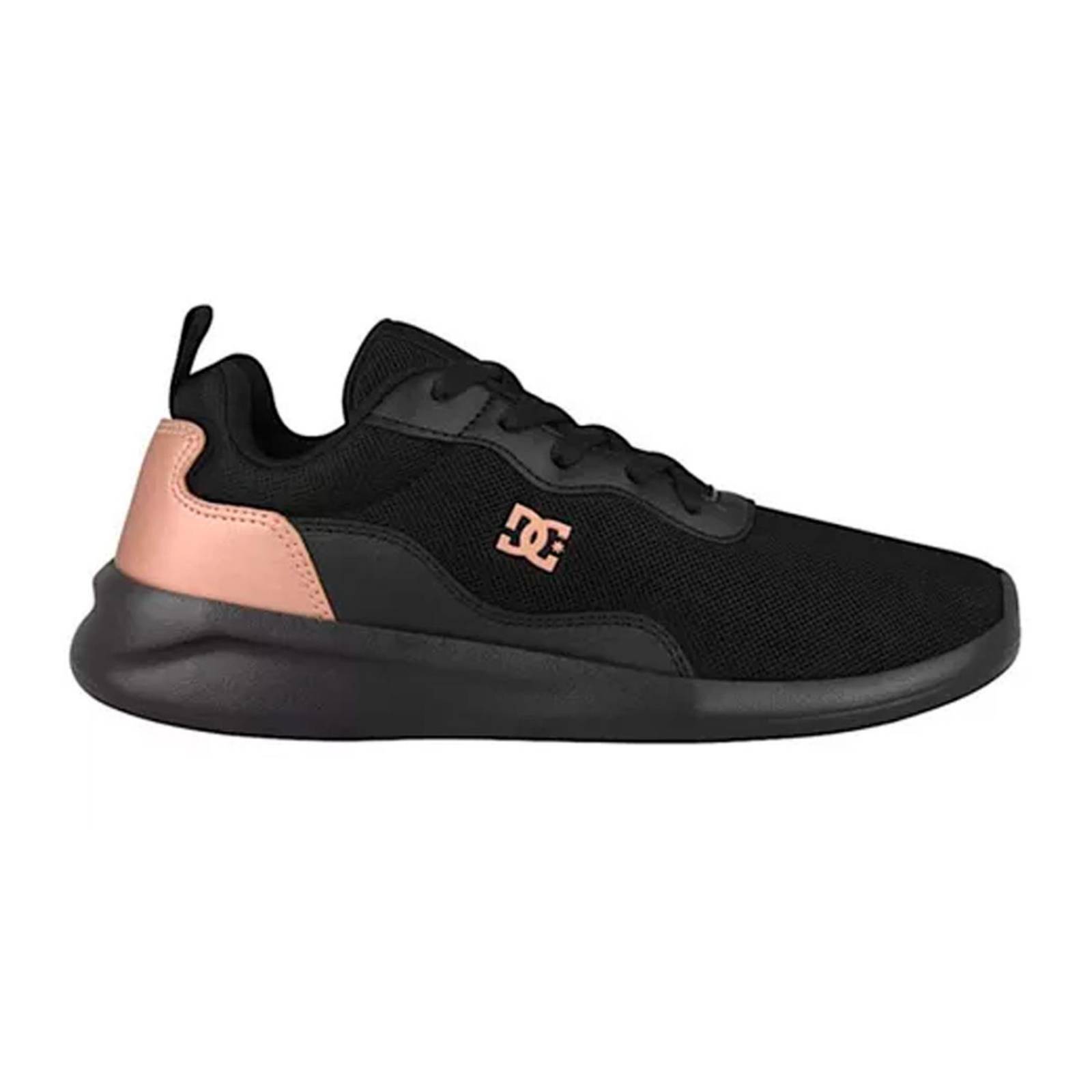 Tenis Dc Shoes Midway 2 SN Negro/Rosa Mujer S700097BMK 