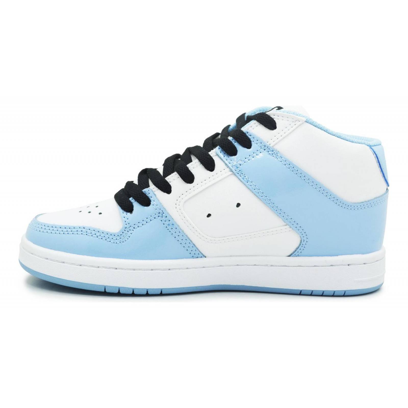 Tenis DC Shoes Manteca 4 Mid Azul Mujer 100162XBWK 