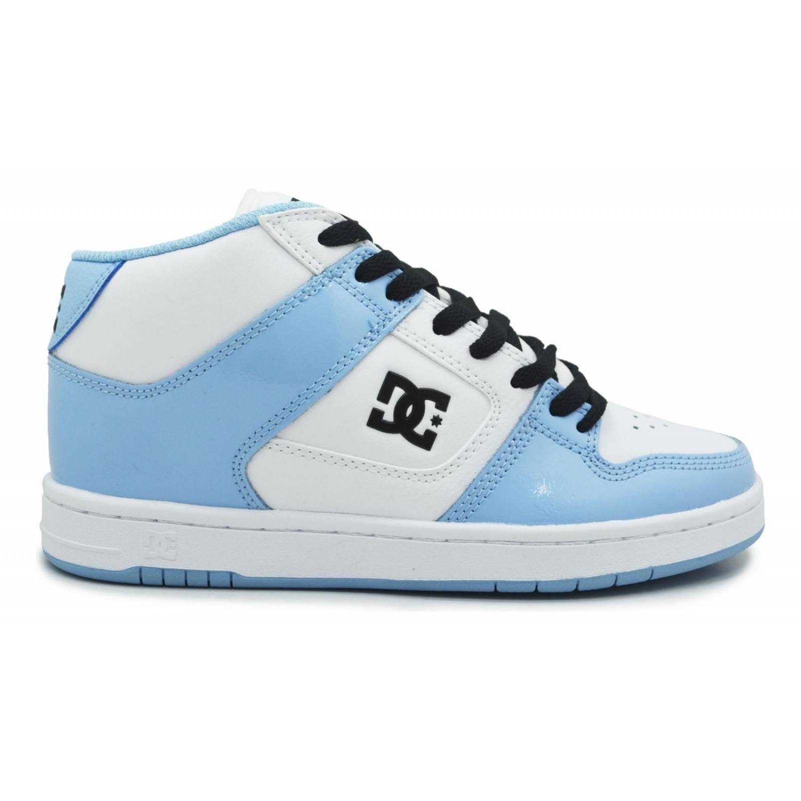 Tenis DC Shoes Manteca 4 Mid Azul Mujer 100162XBWK 