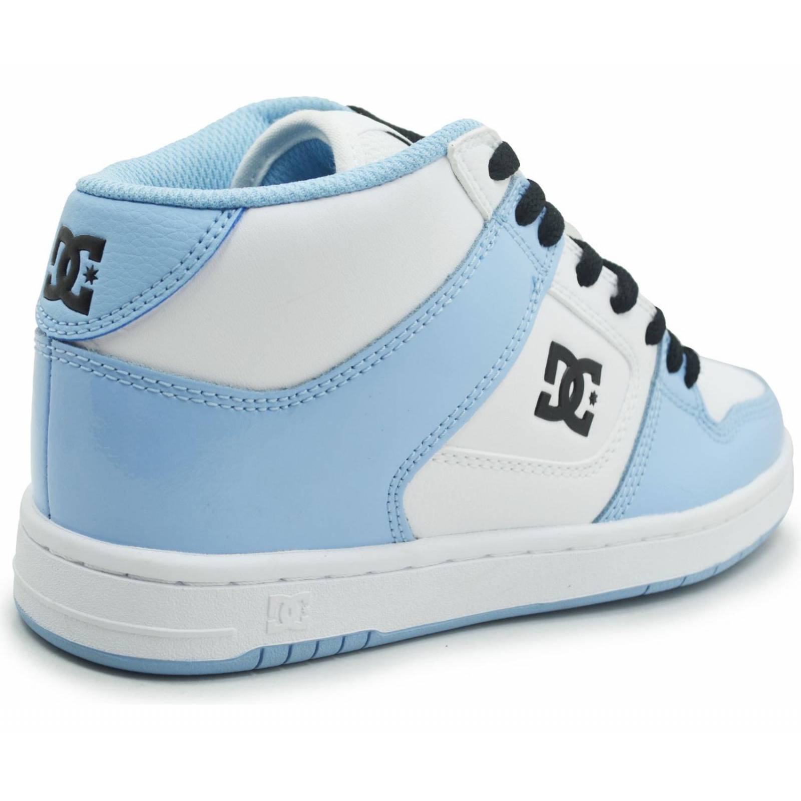 Tenis DC Shoes Manteca 4 Mid Azul Mujer 100162XBWK 