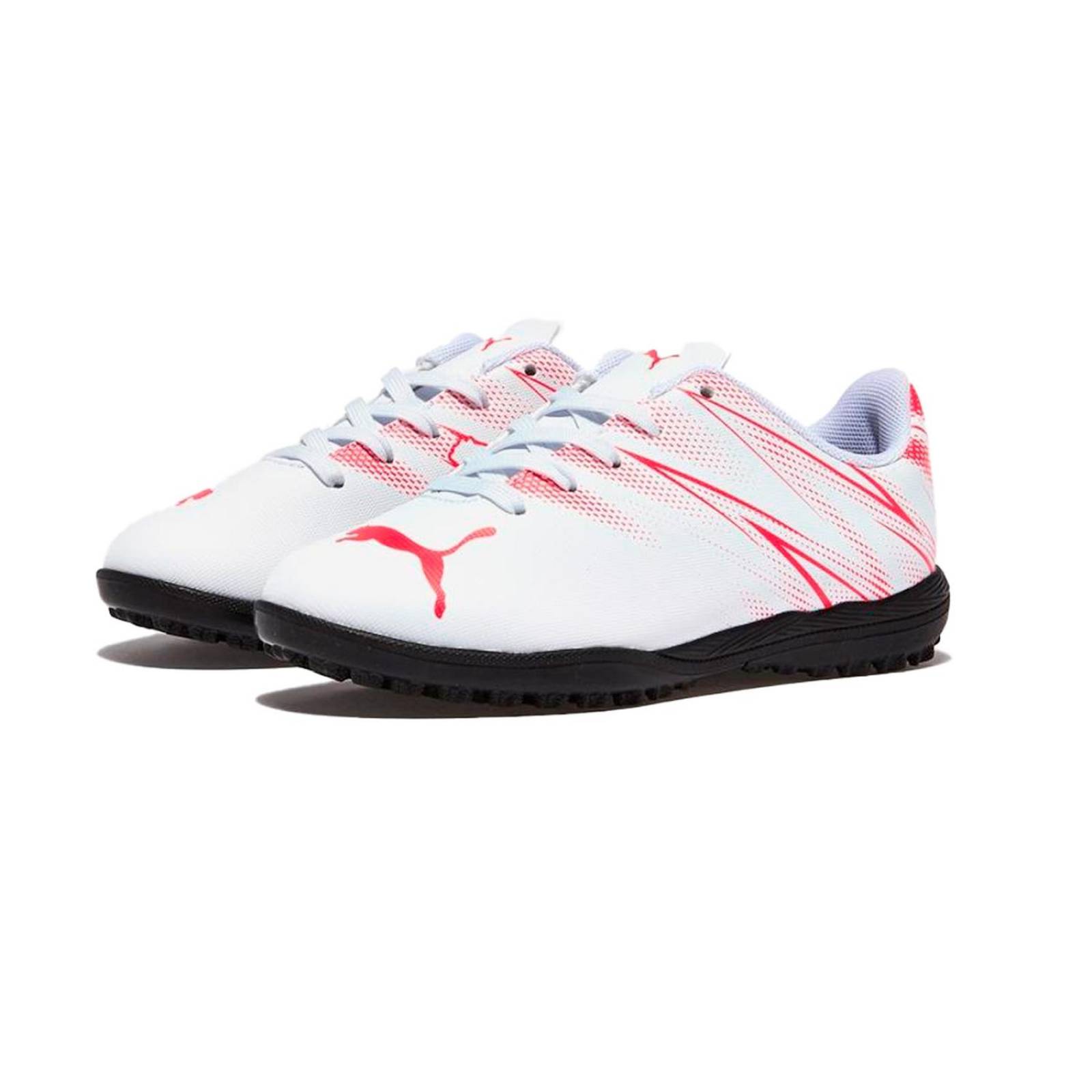 Tenis Puma Attacanto Futbol Hombre Blanco Fucsia 10747804 