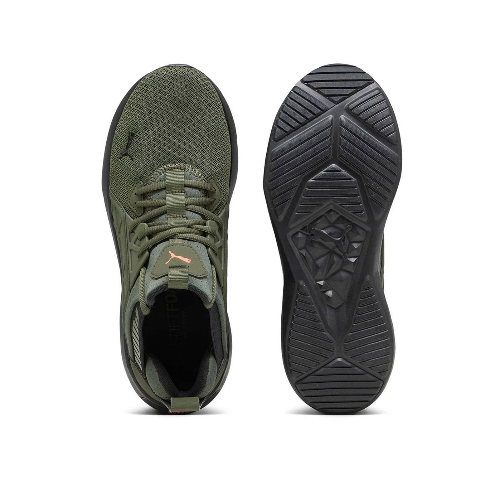 Tenis Puma Softride Enzo Hombre Verde 19523422 