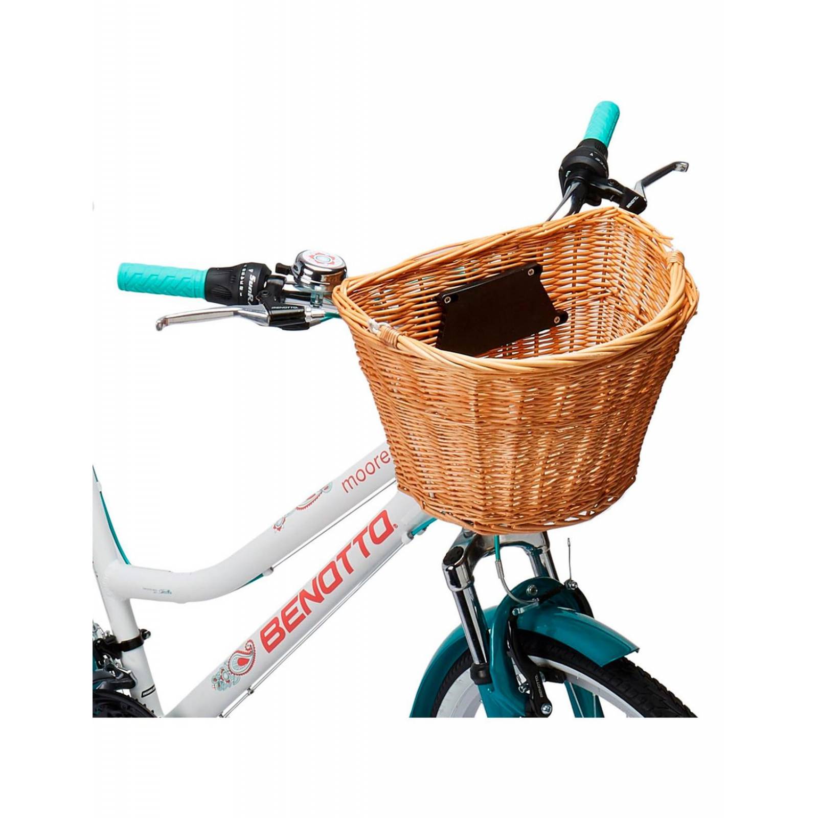 Bicicleta Benotto City Moorea R24 21V Sunrace Frenos V Aqua OR2421UNBL 