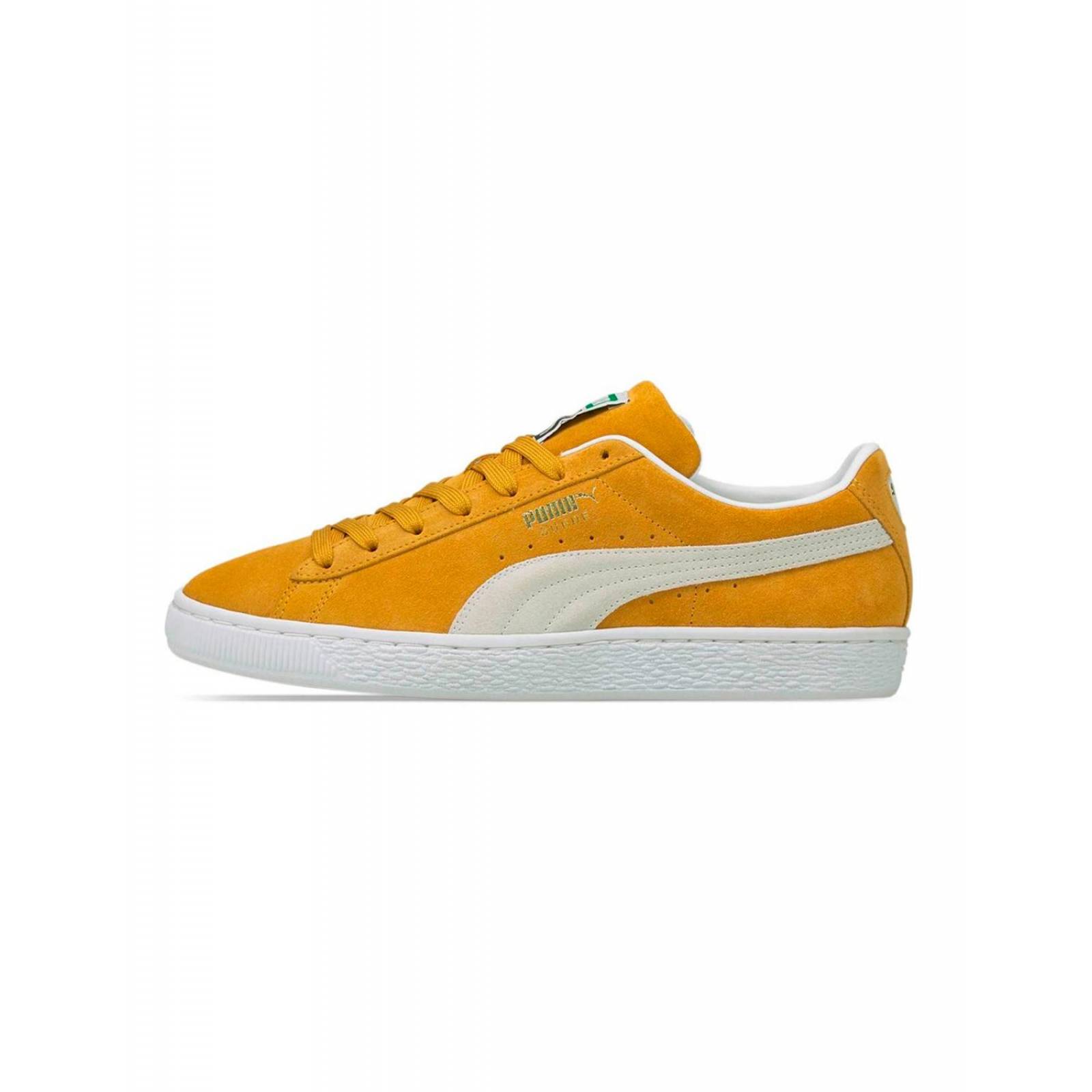Tenis Puma Suede Classic Xxi Trainers Hombre Amarillo 37491505