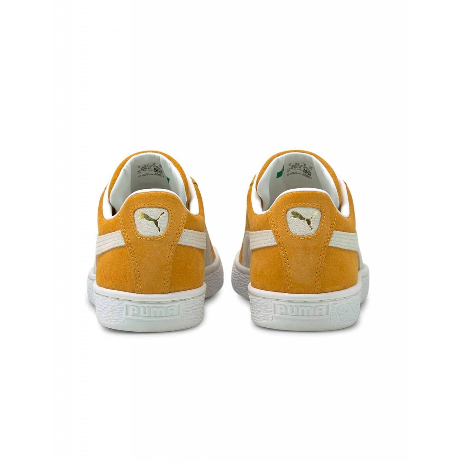 Tenis Puma Suede Classic Xxi Trainers Hombre Amarillo 37491505
