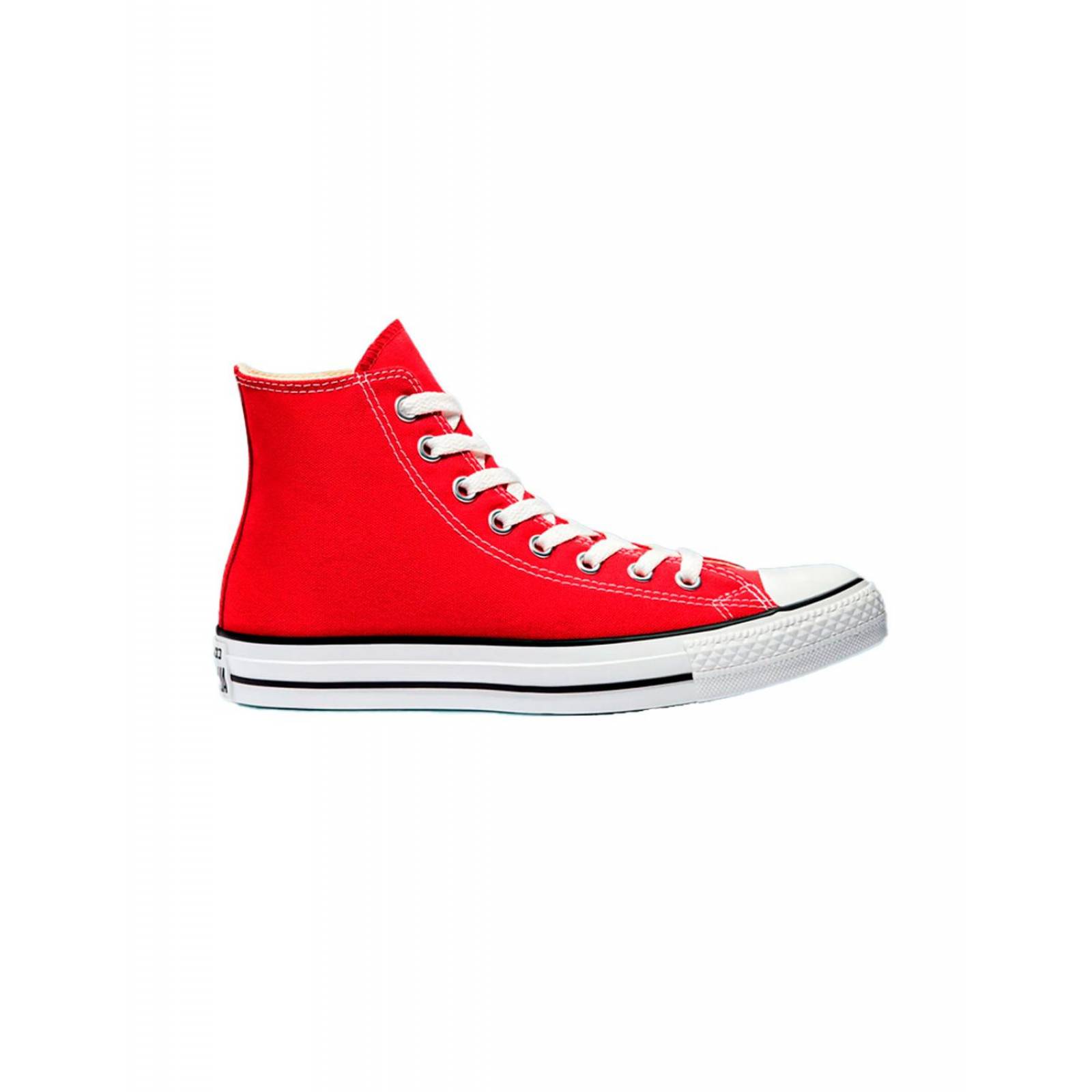 Tenis Converse Chuck Taylor All Star en Bota de Lona Unisex Rojo M9621C