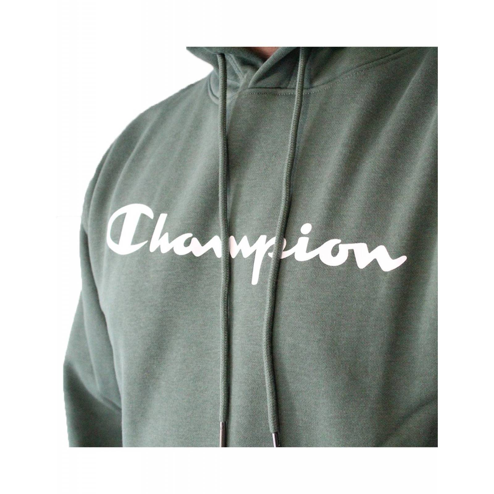 Sudadera Champion con Capucha Hombre Verde PSS24S20M7 