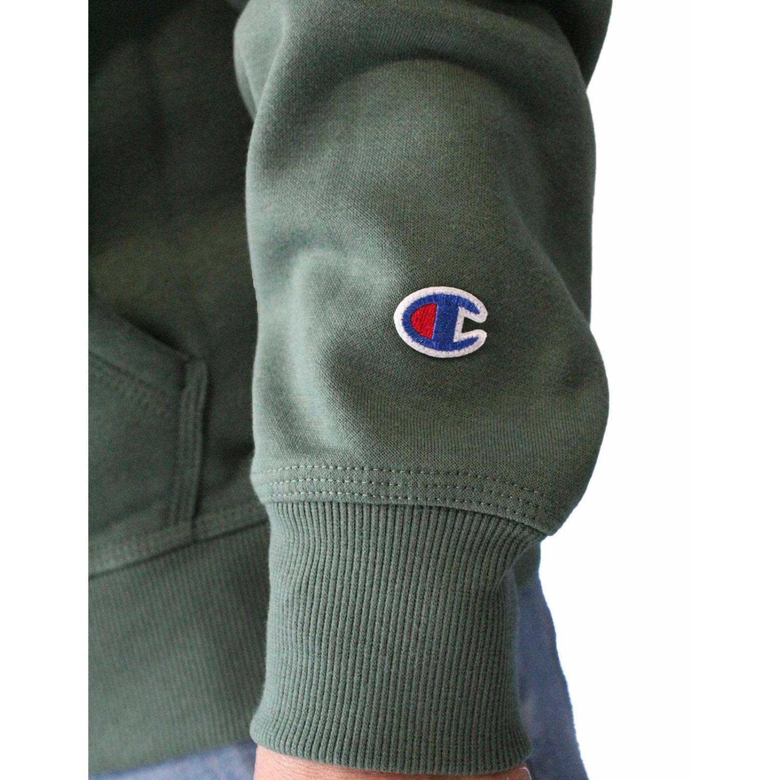 Sudadera Champion con Capucha Hombre Verde PSS24S20M7 