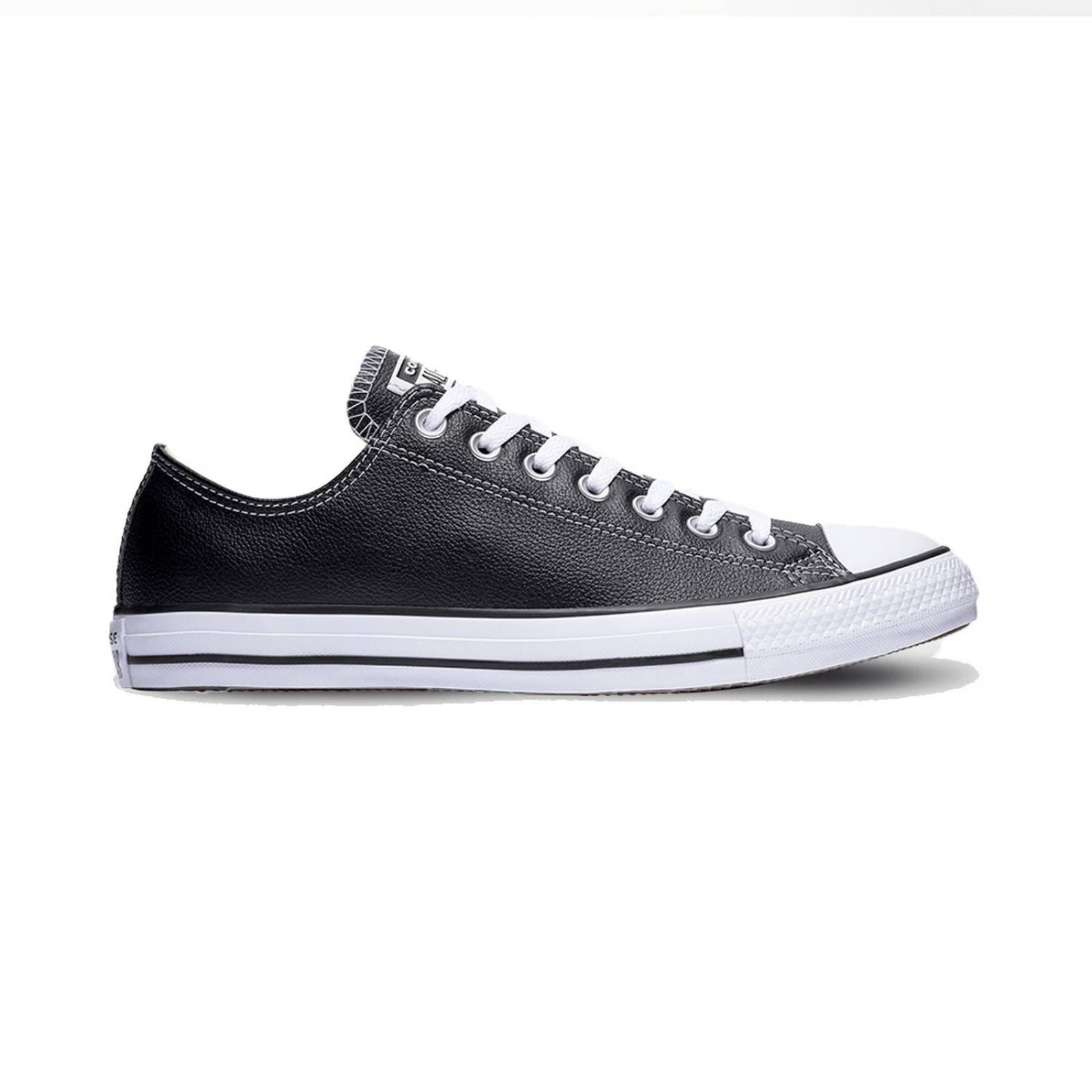 Tenis Converse Chuck Taylor All Star Negros Choclo de Piel 132174C