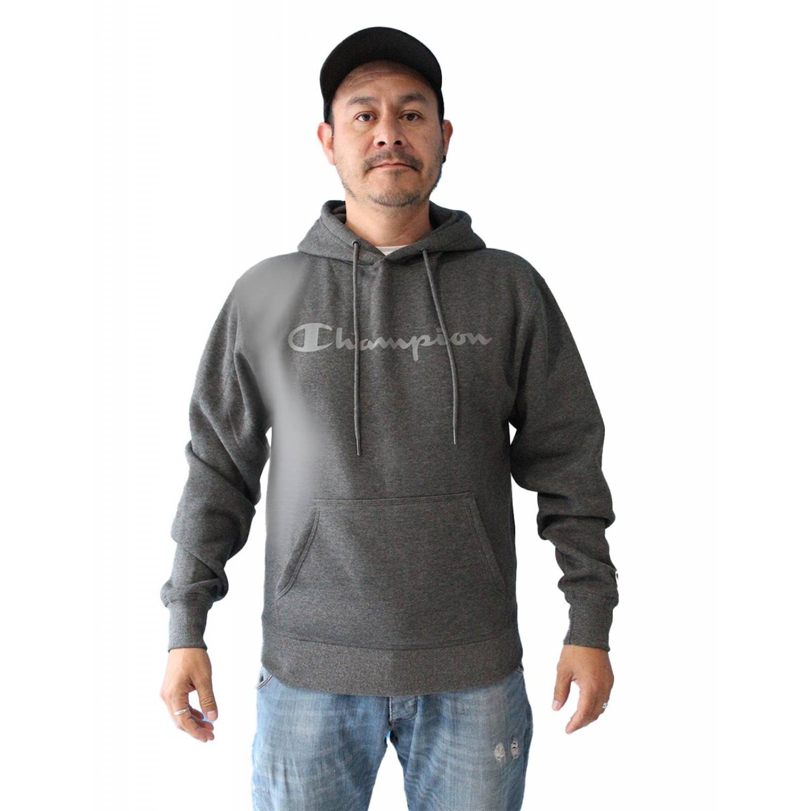 Sudadera champion hombre gris online