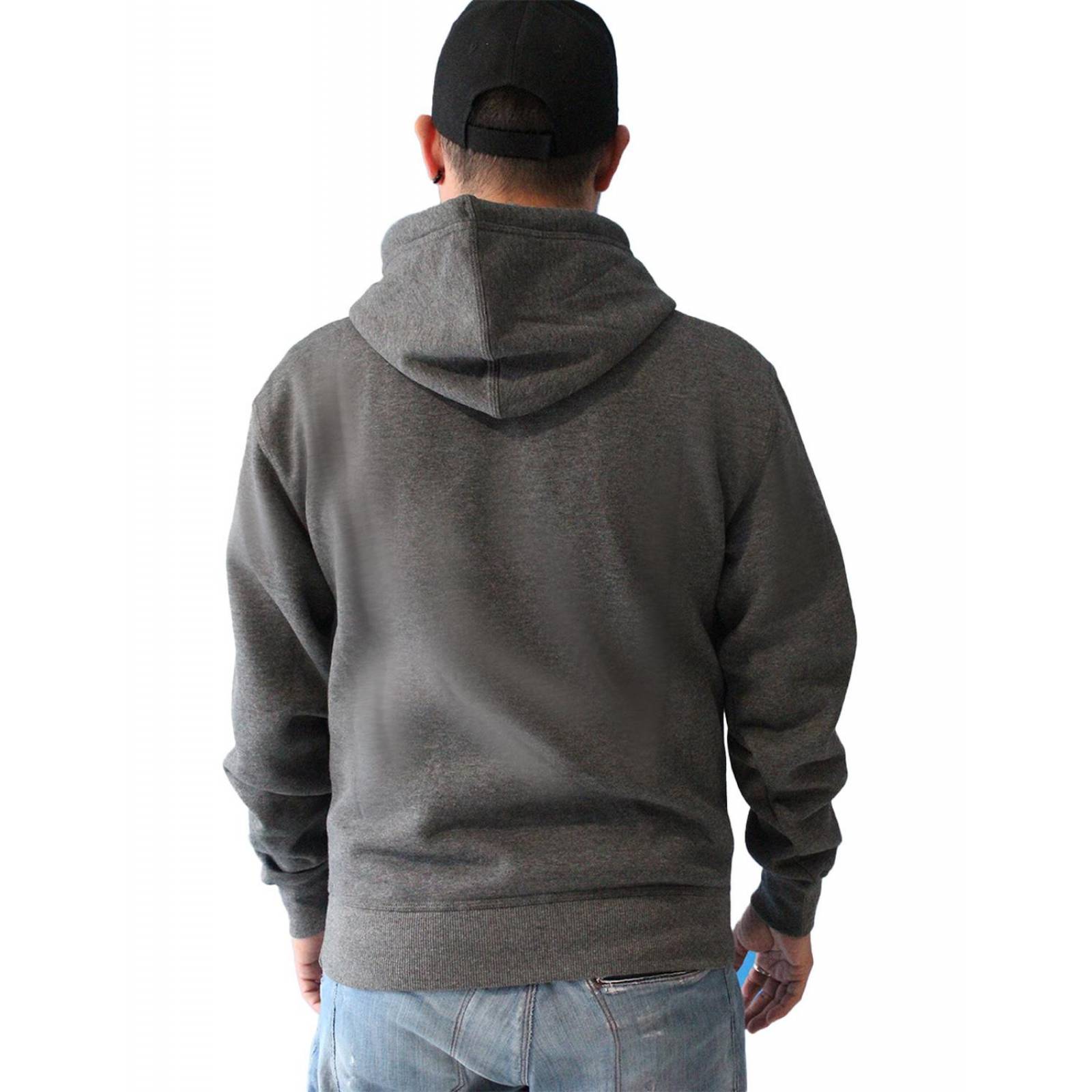 Sudadera Champion con Capucha Hombre Gris Oxford PSS24S27M6 