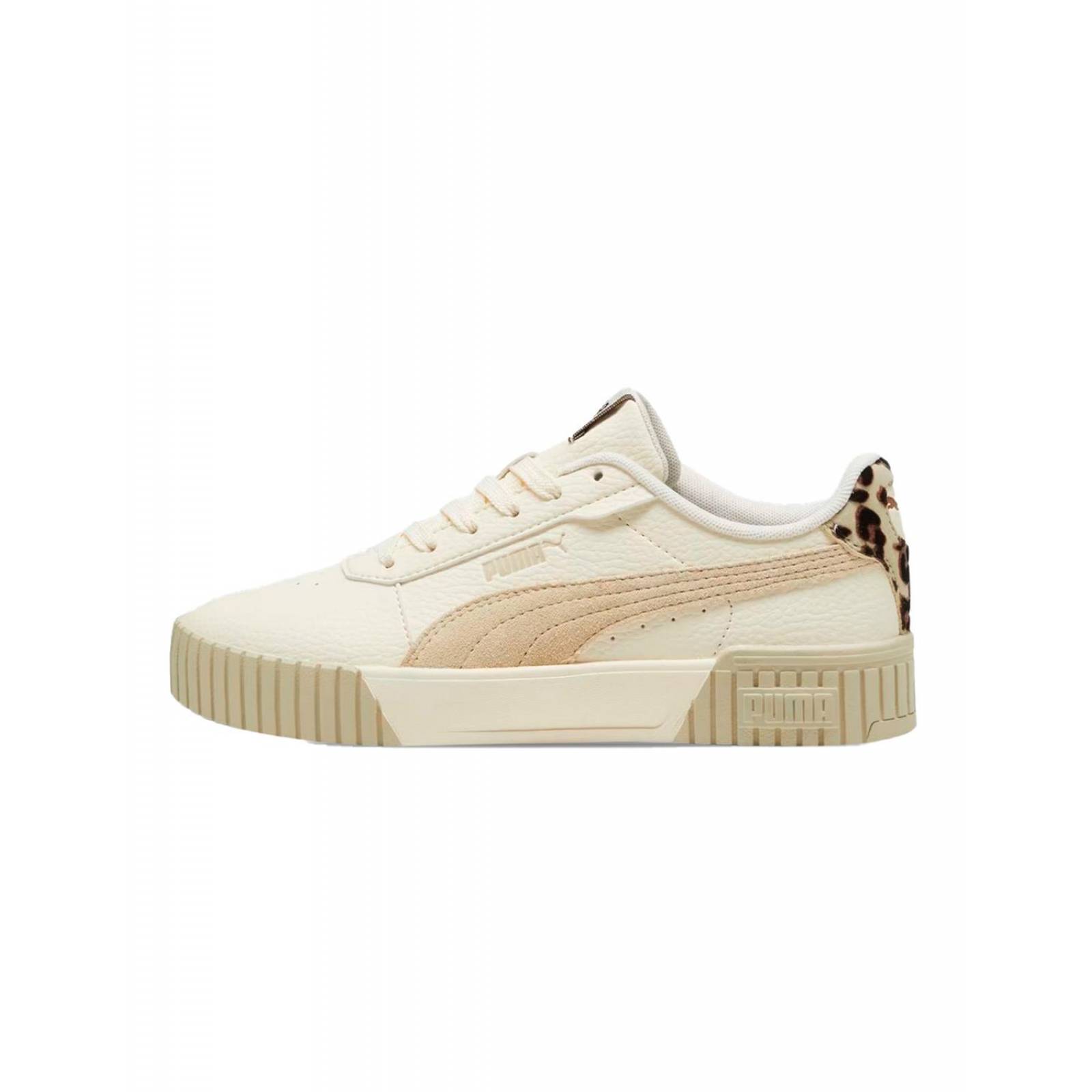 Tenis Puma Carina 2.0 Animal Print Mujer Beige 39634601 