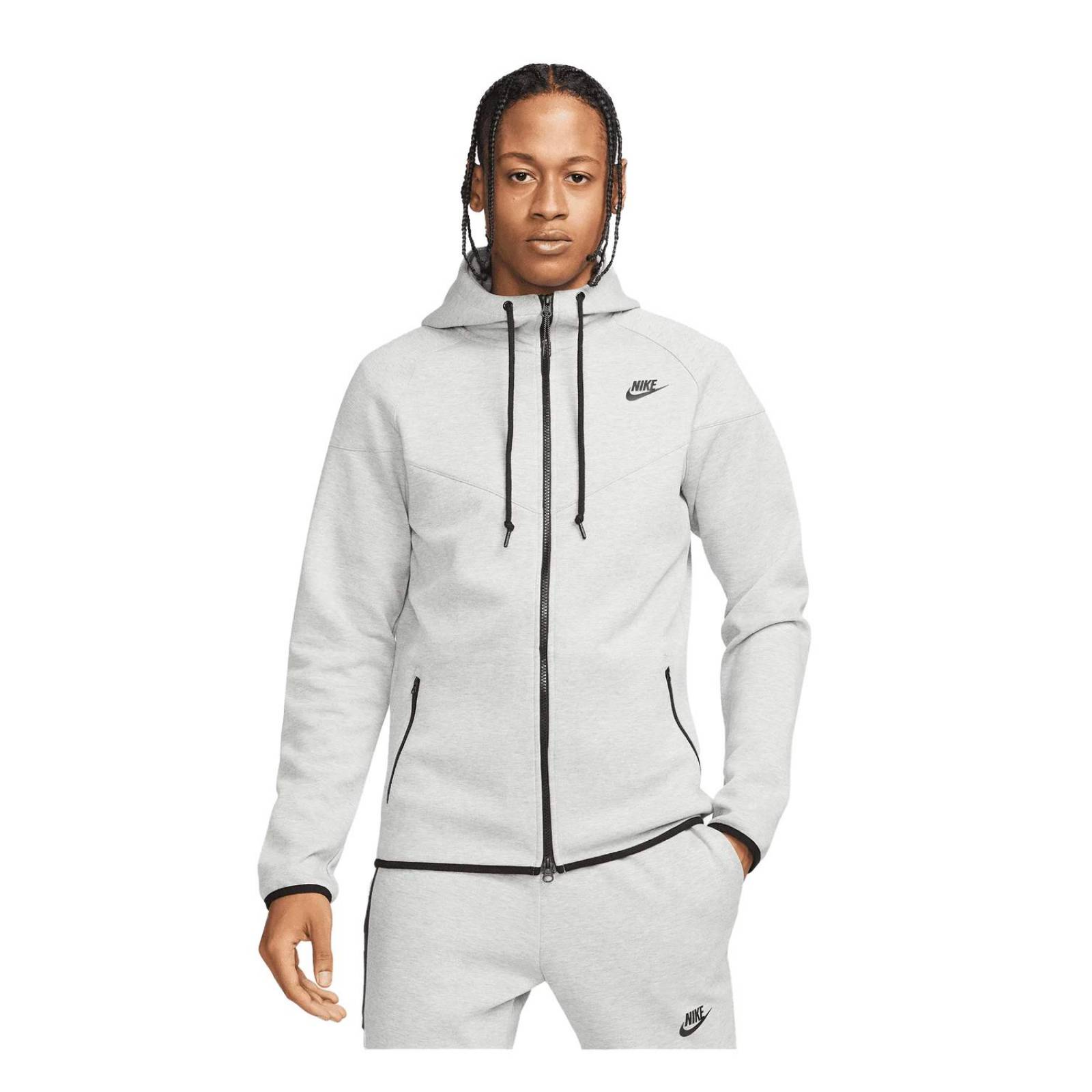 Sudadera Nike Sportswear Tech Fleece Hombre Gris FD0737063