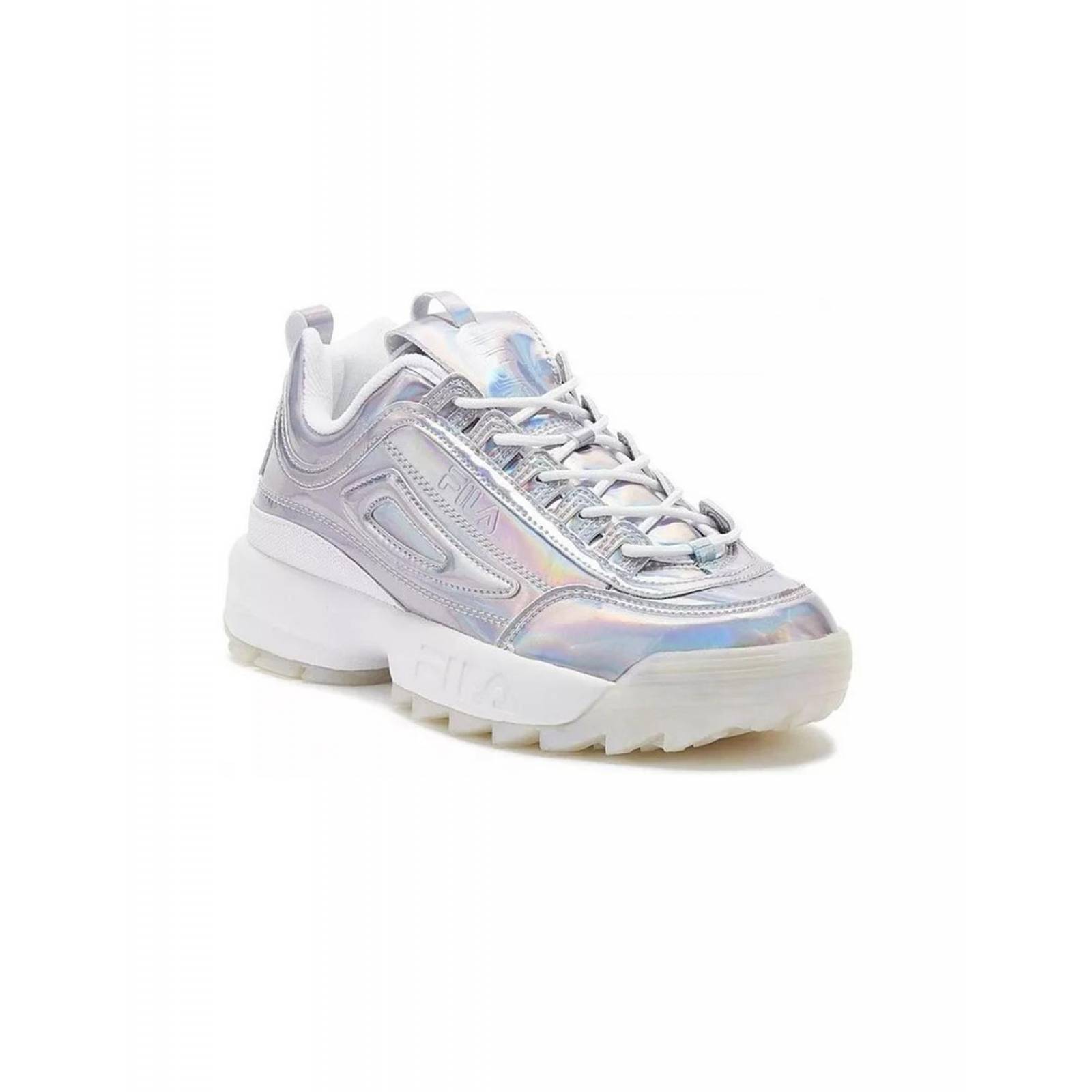 Tenis Fila Disruptor 2 IRI Mujer Plateado FM00723199 